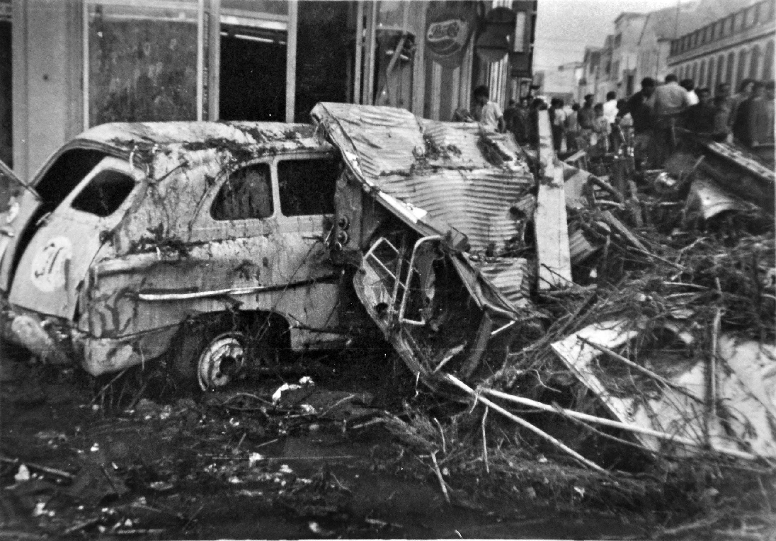  Fotos inèdites de la riuada del 62 a Terrassa/Teresita Torruella Viñes