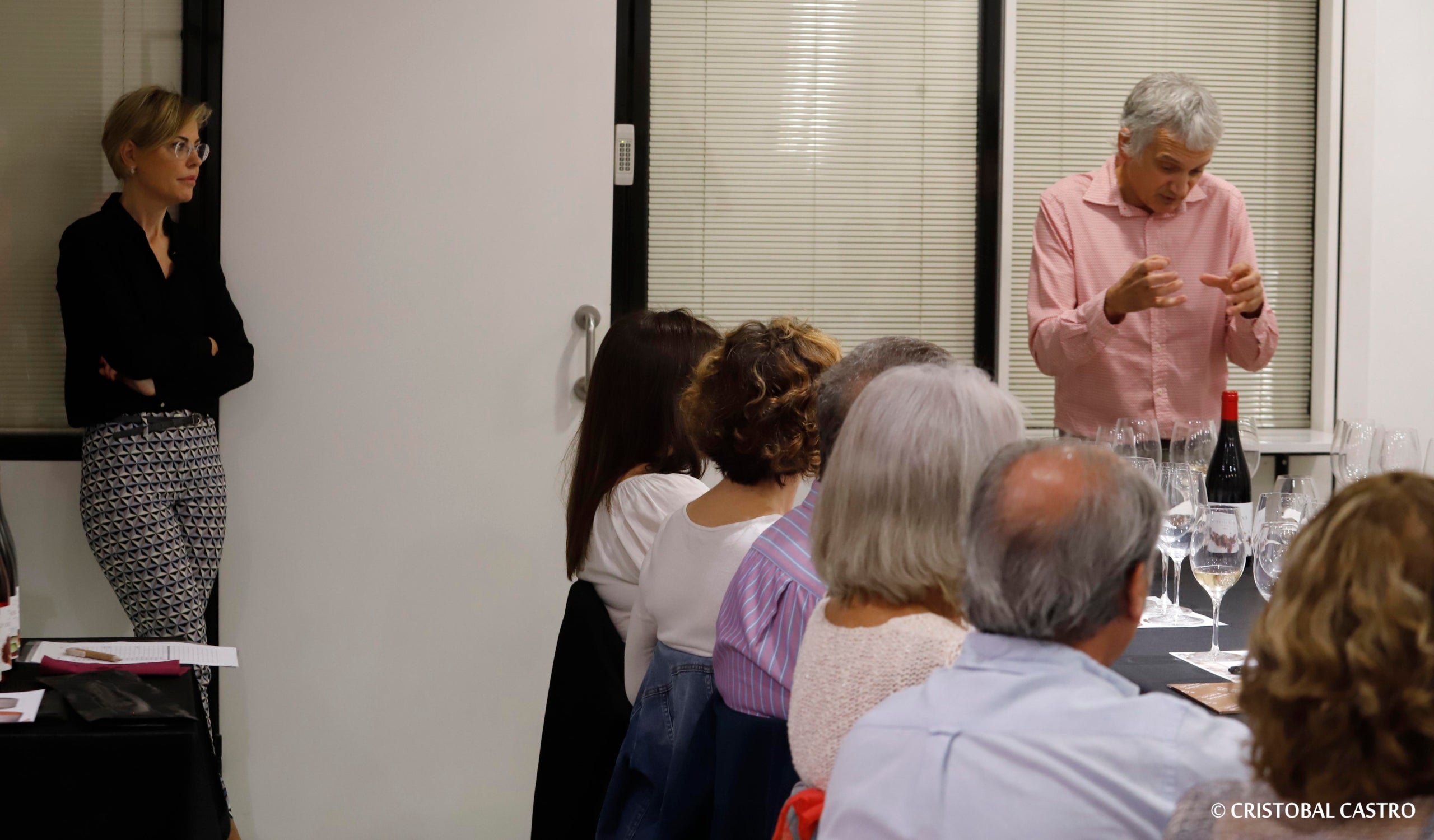 Tast de vins a Casa Evaristo de Terrassa/Cristóbal Castro