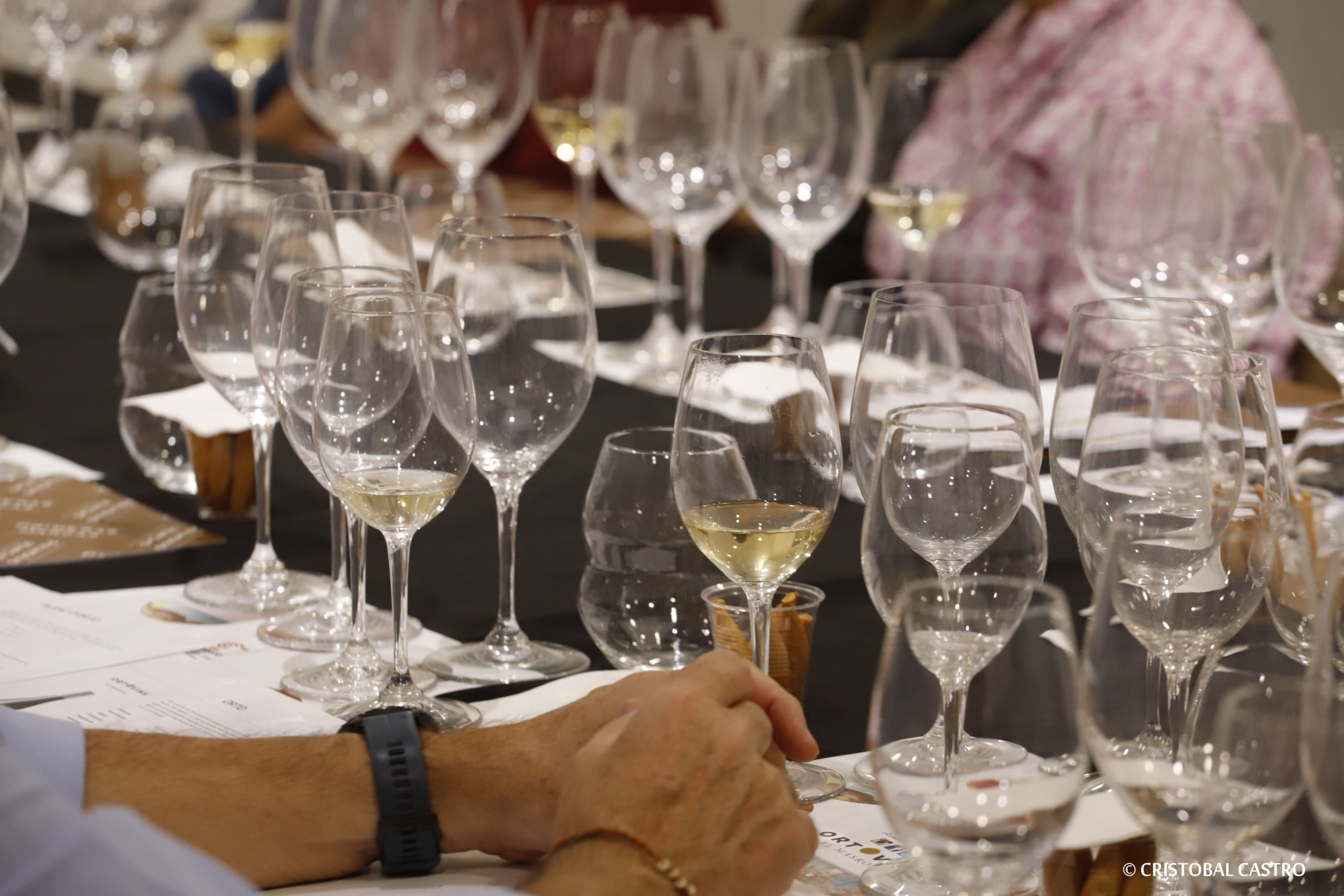 Tast de vins a Casa Evaristo de Terrassa/Cristóbal Castro