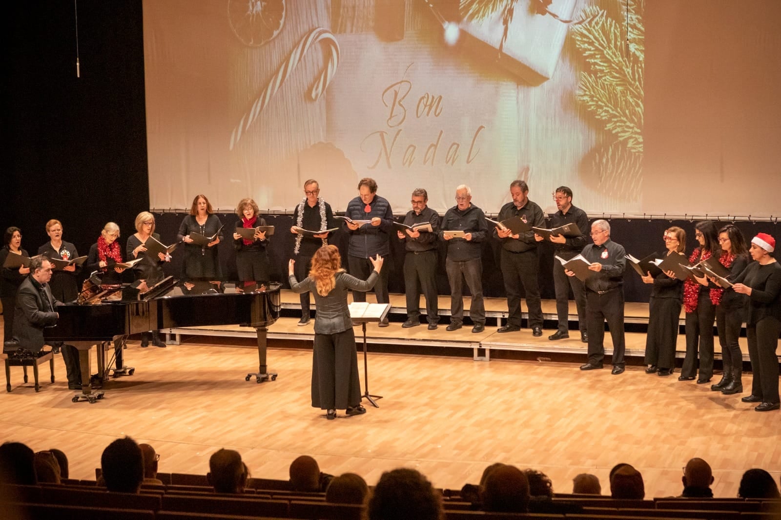 Concert 'Ara ve Nadal', a càrrec de les corals de l'Entitat Coral Nova Ègara - Terrassa a l'Auditori de Terrassa | Cedida
