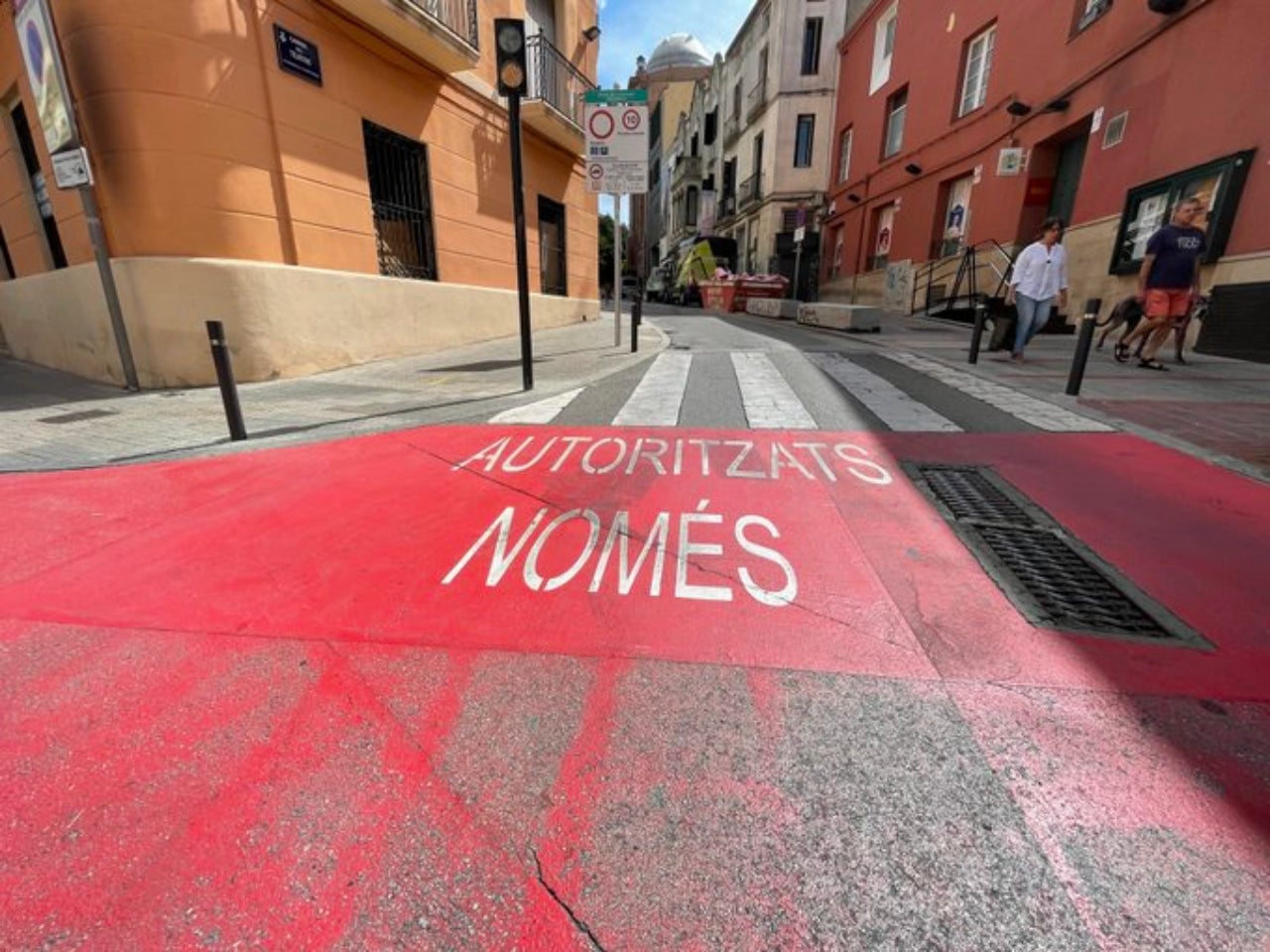 Accés restringit als veïns de l'illa de vianants de Terrassa | Aj. Terrassa