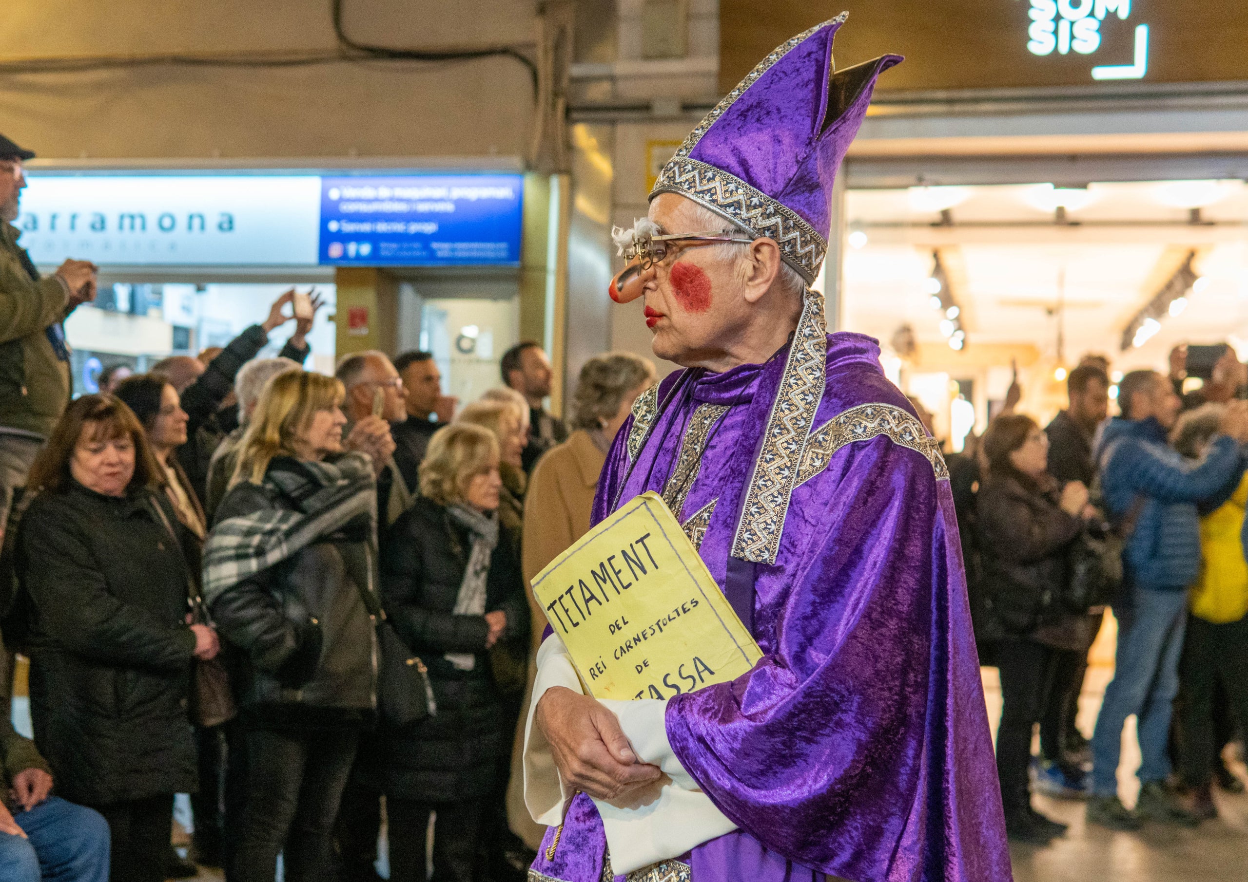 Enterrament de la sardina del Carnestoltes de Terrassa 2023/Álex Garvin