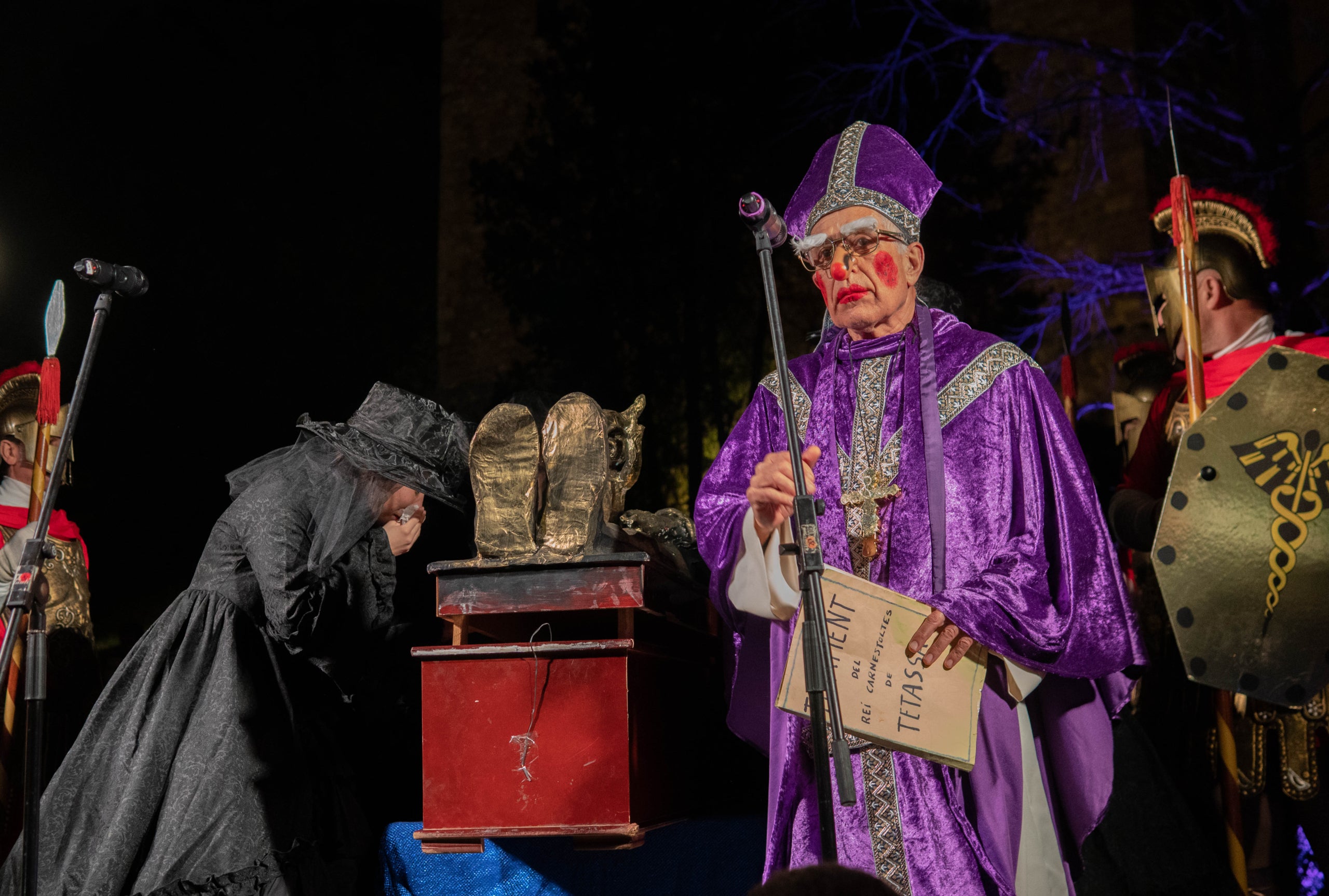 Enterrament de la sardina del Carnestoltes de Terrassa 2023/Álex Garvin