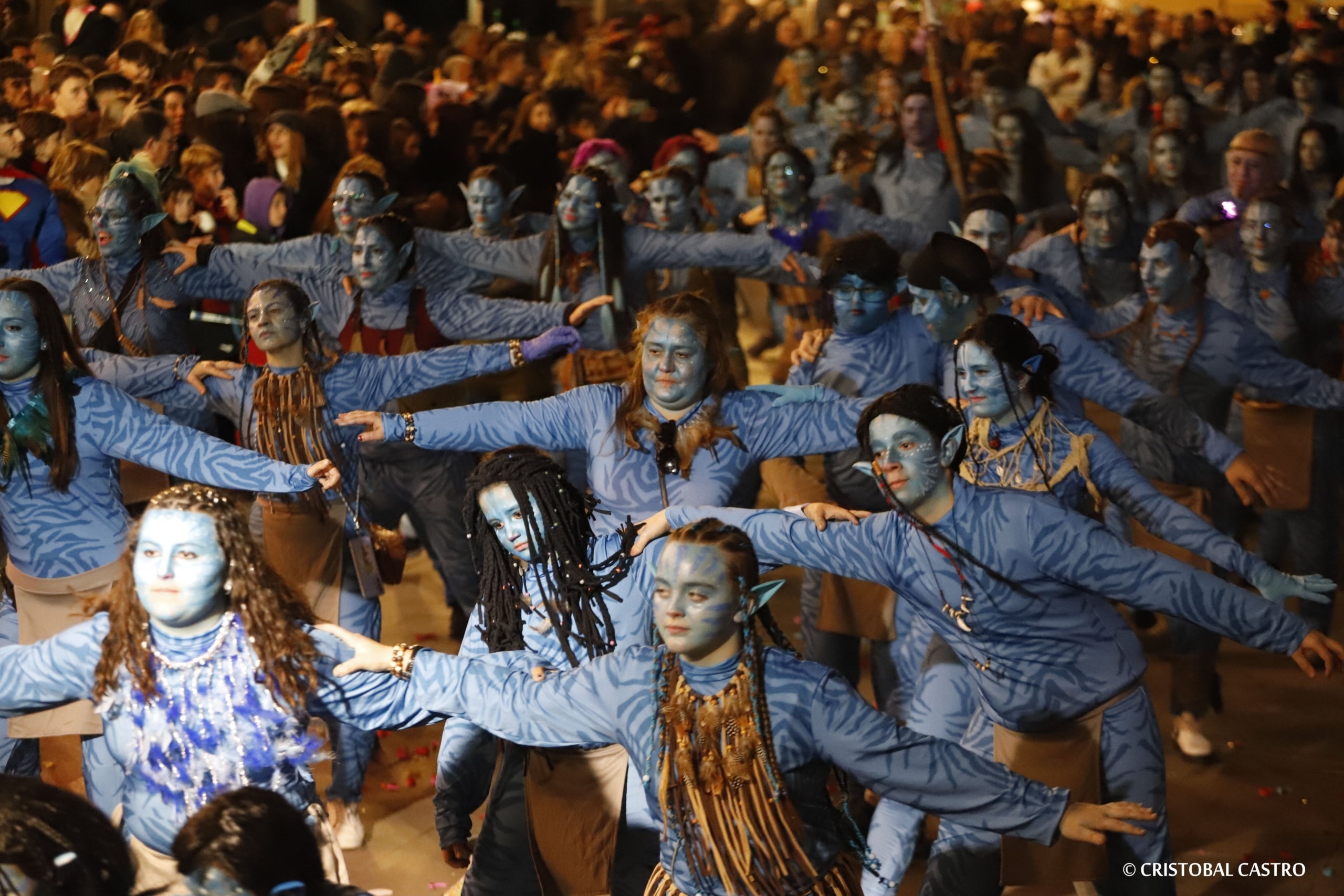 Els carrers de Terrassa tornen a omplir-se de festa amb el primer Carnestoltes celebrat amb normalitat després de dos anys