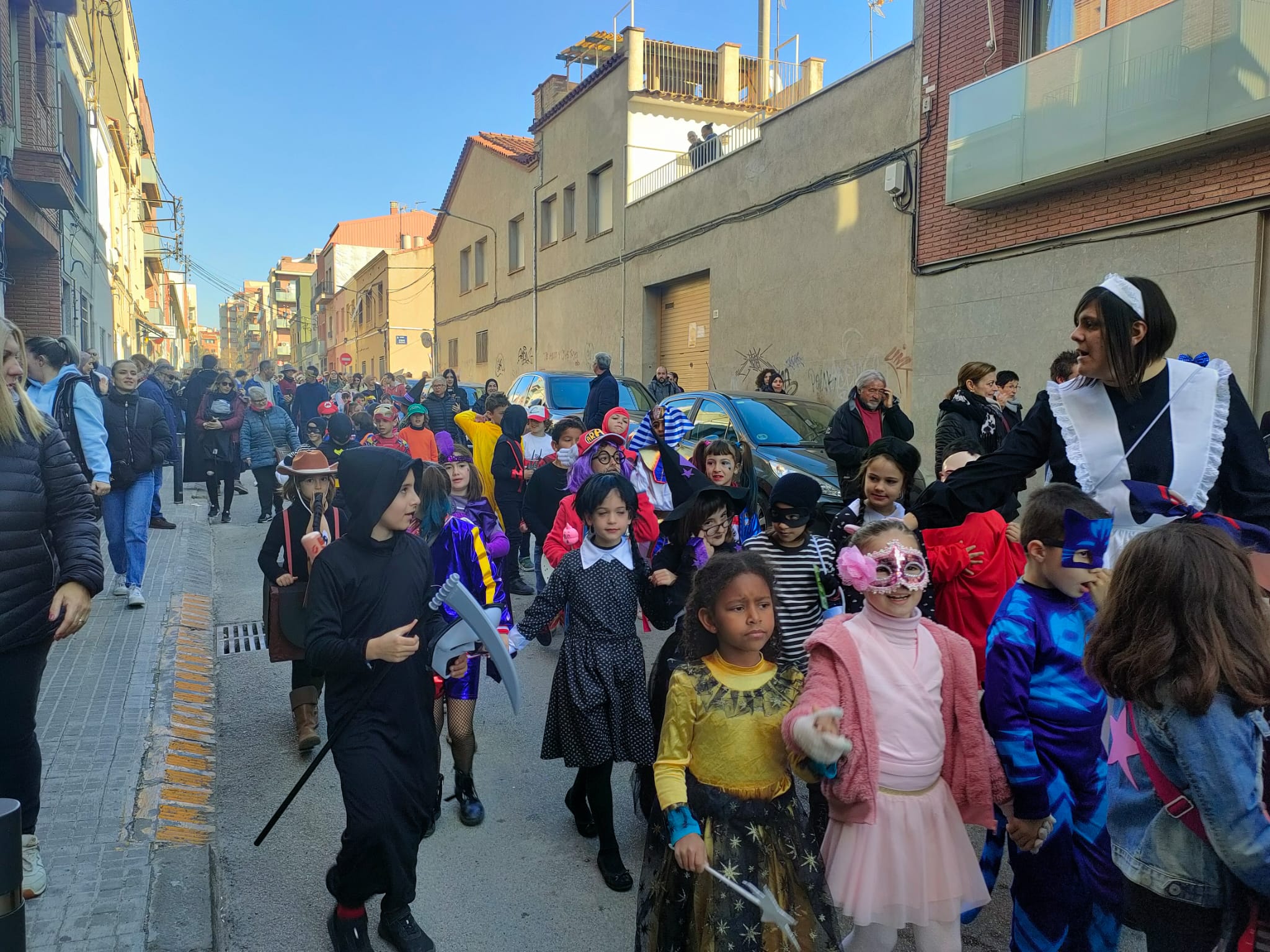 Rua de Carnestoltes de l'Escola La Roda 2023