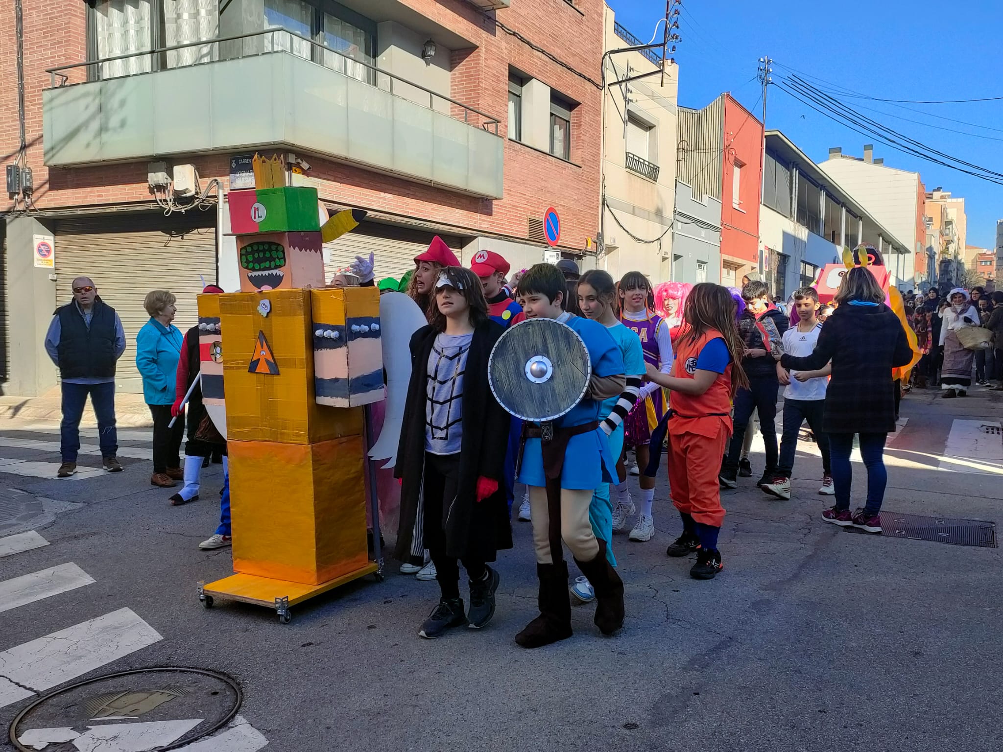 Rua de Carnestoltes de l'Escola La Roda 2023