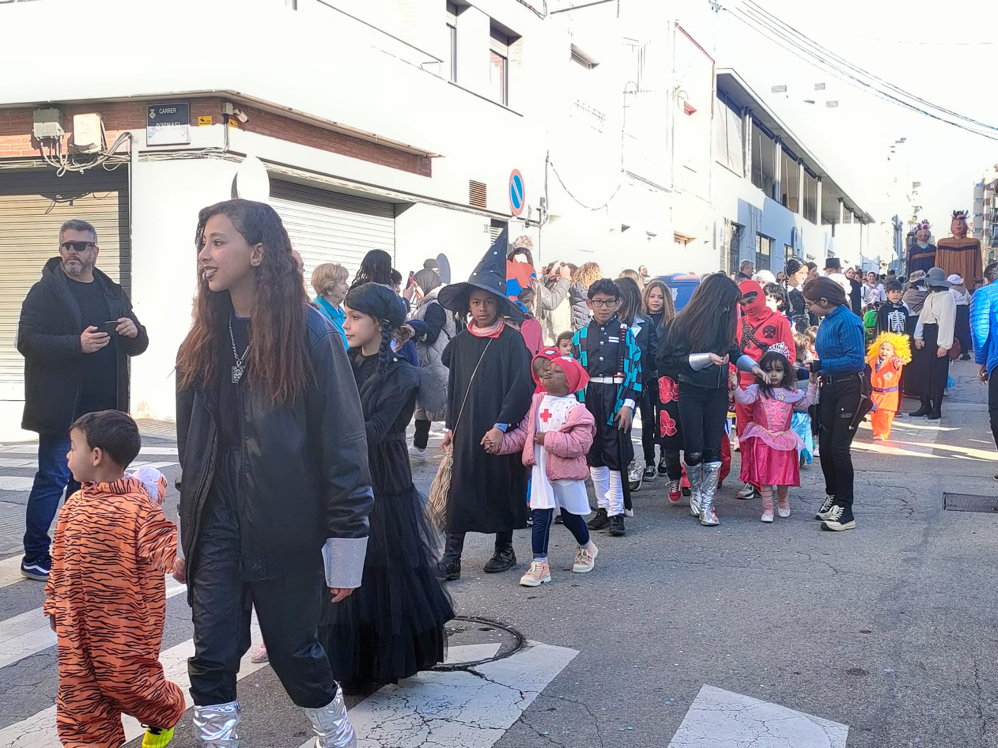 Rua de Carnestoltes de l'Escola La Roda 2023