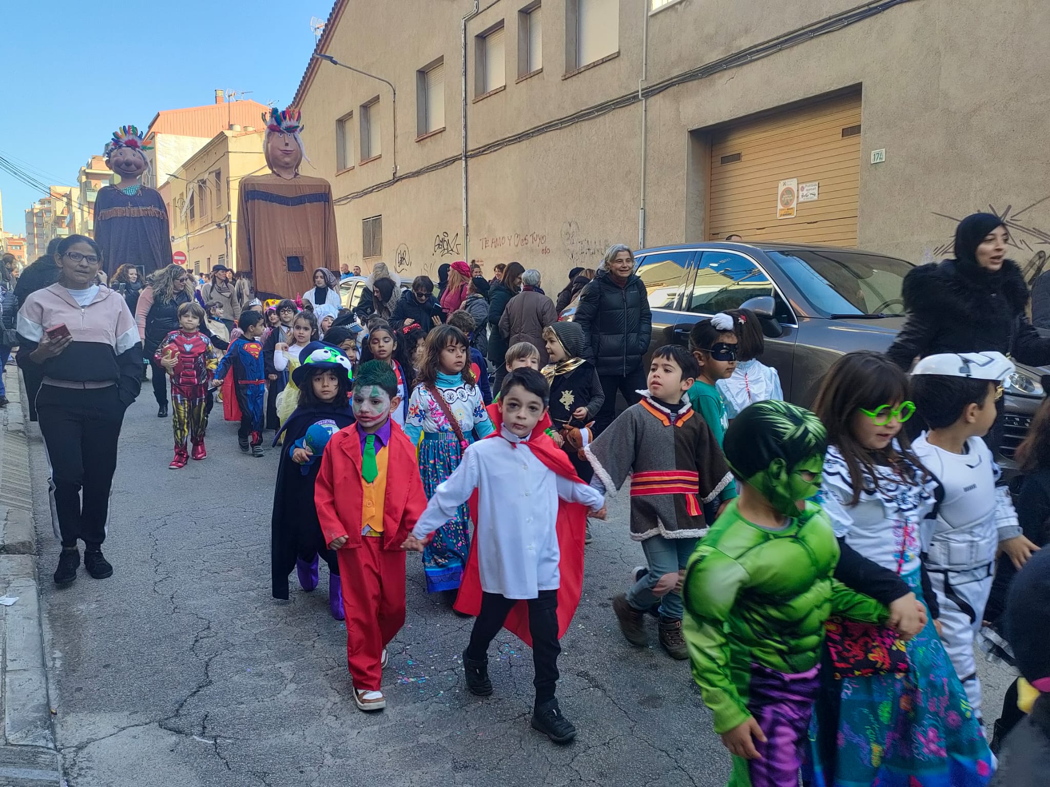Rua de Carnestoltes de l'Escola La Roda 2023