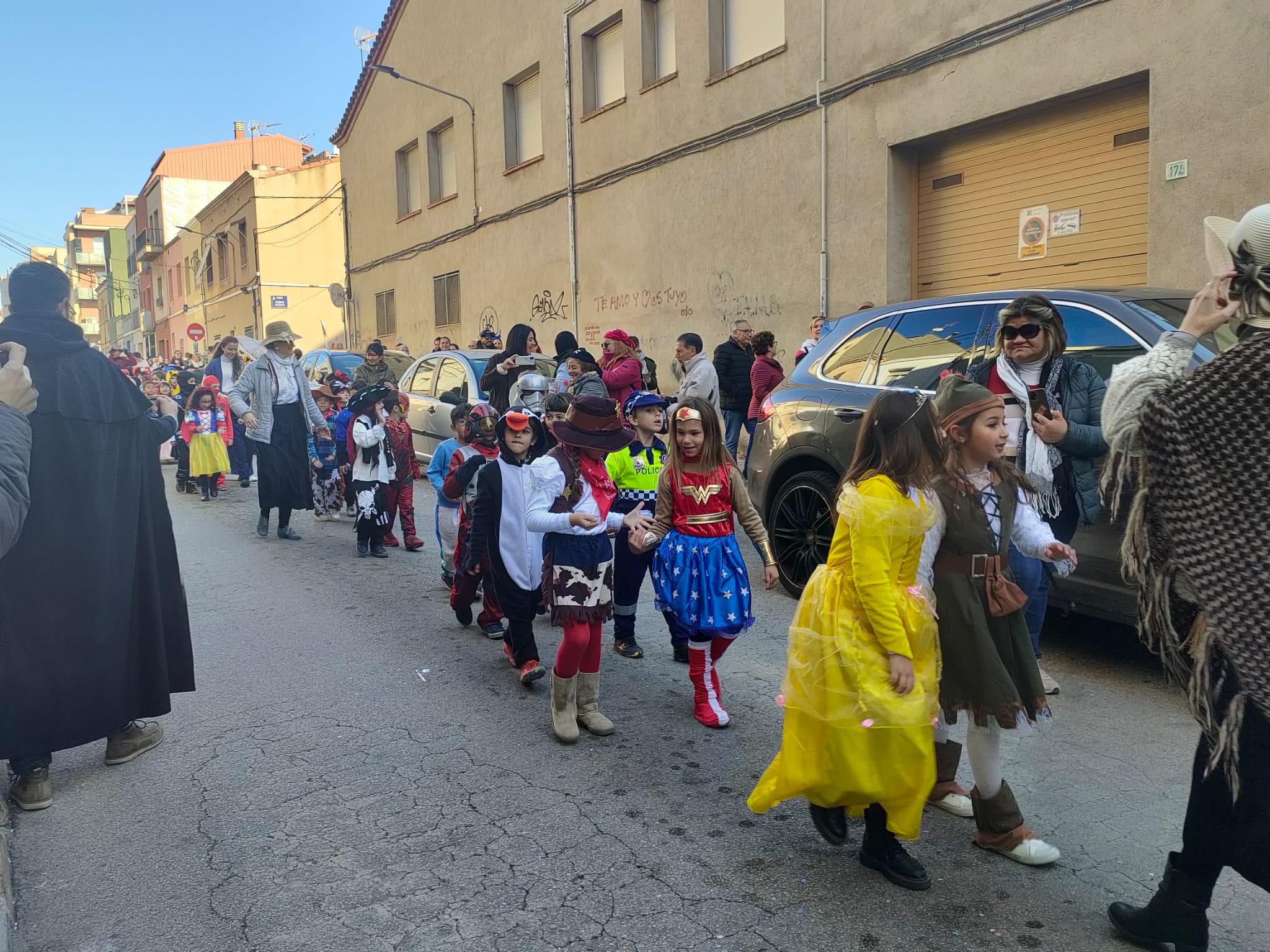 Rua de Carnestoltes de l'Escola La Roda 2023