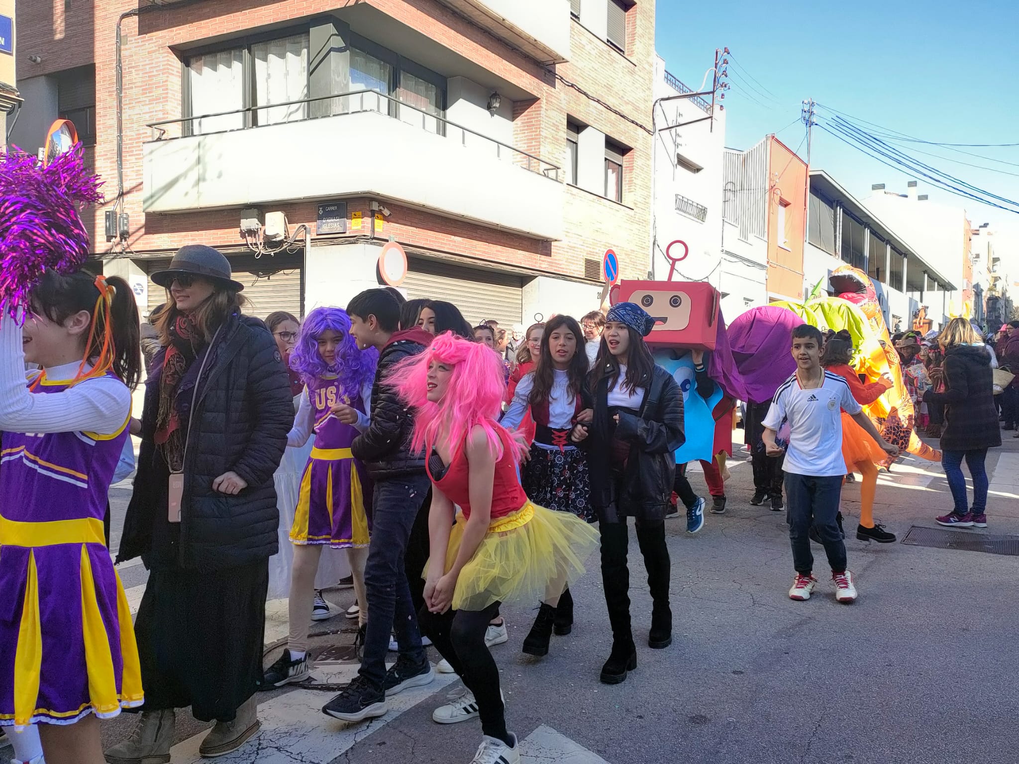 Rua de Carnestoltes de l'Escola La Roda 2023