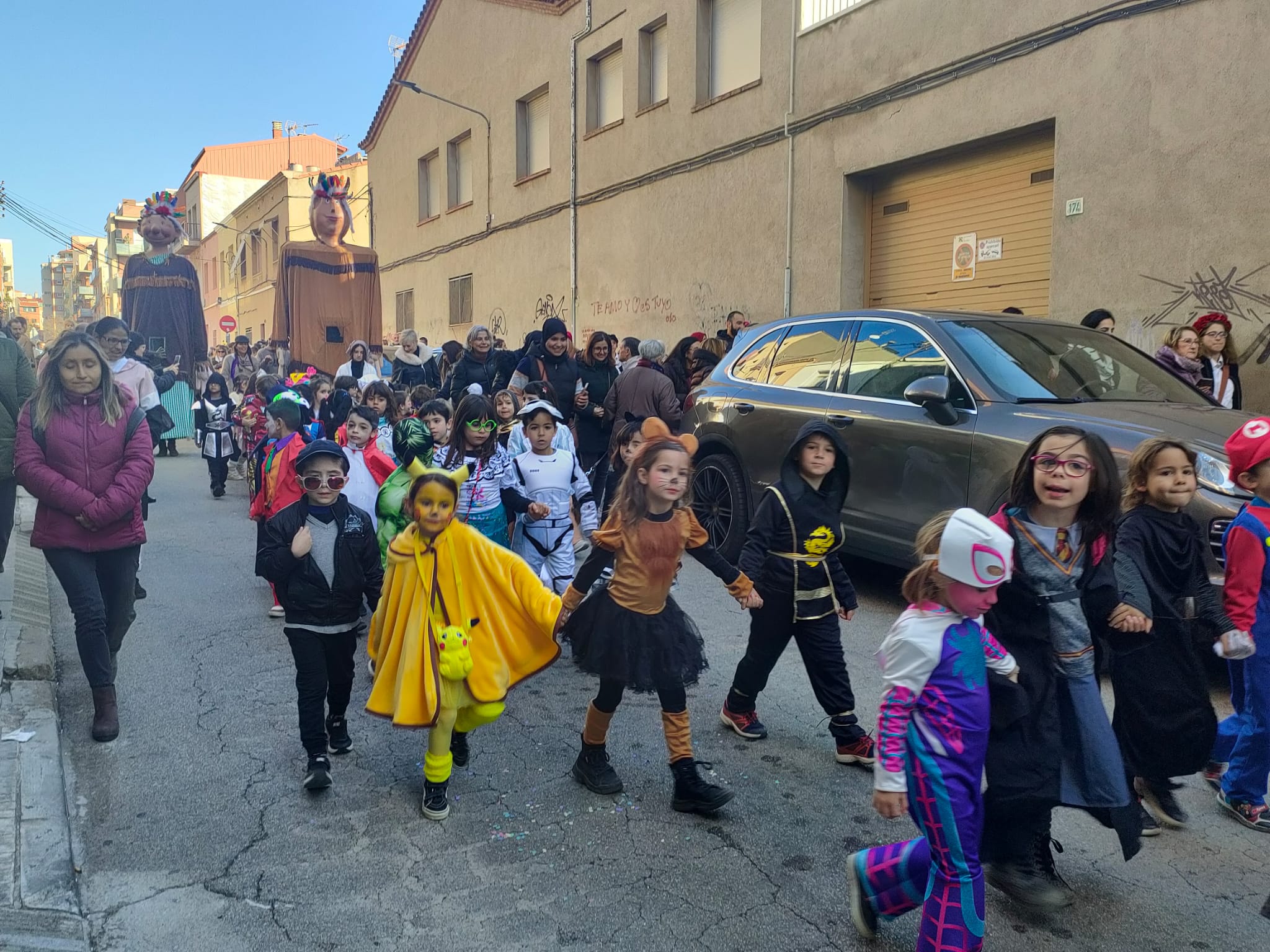 Rua de Carnestoltes de l'Escola La Roda 2023