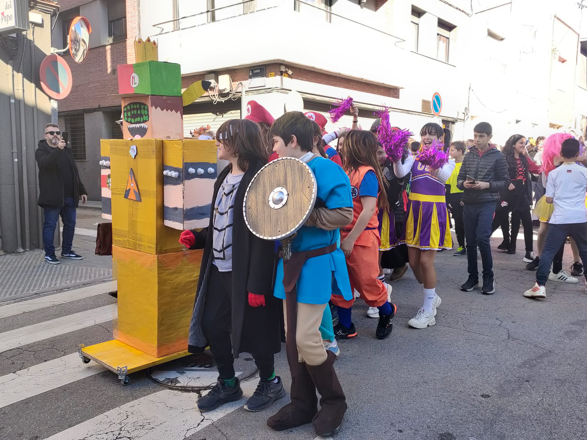Rua de Carnestoltes de l'Escola La Roda 2023