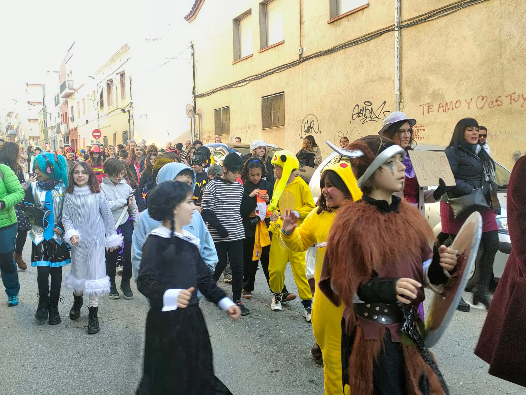 Rua de Carnestoltes de l'Escola La Roda 2023