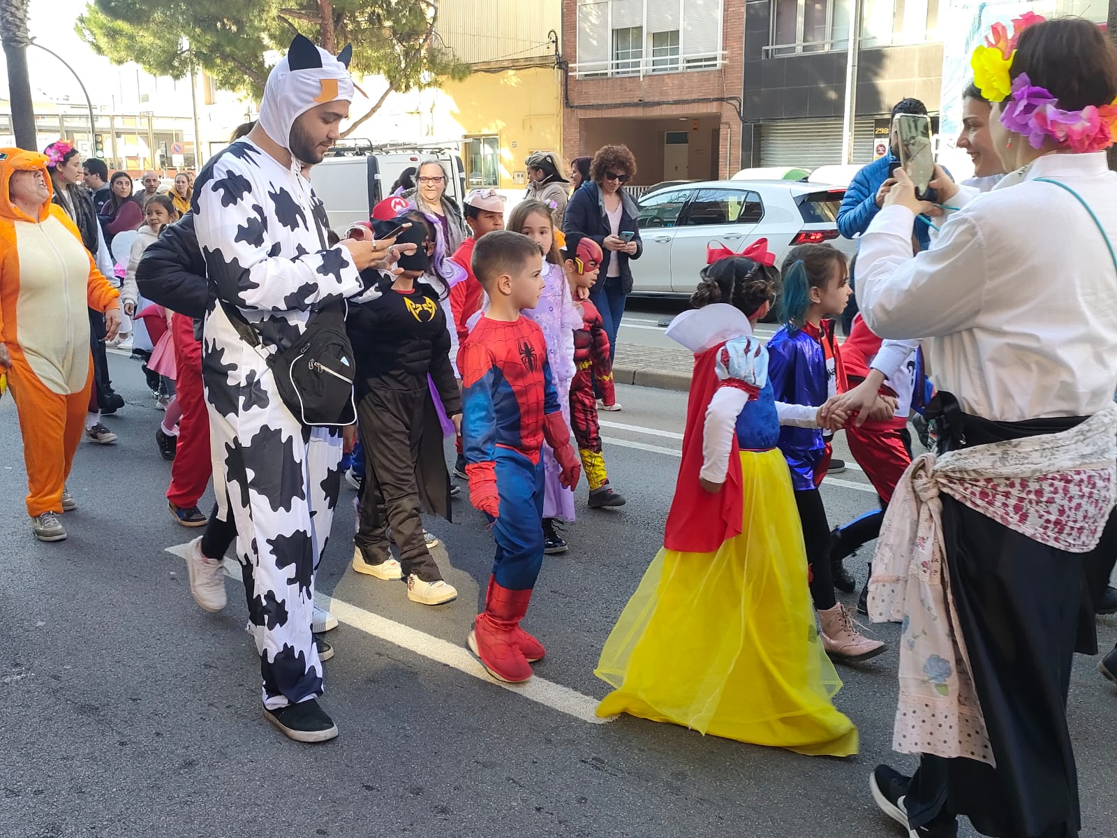 Rua de Carnestoltes de l'Escola Abat Marcet 2023