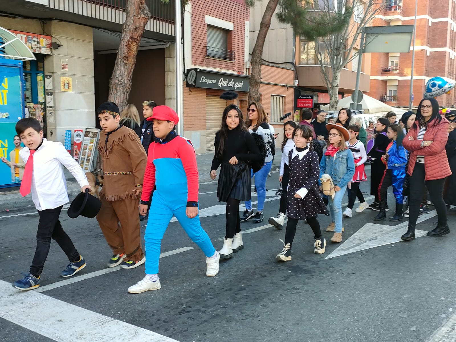 Rua de Carnestoltes de l'Escola Abat Marcet 2023