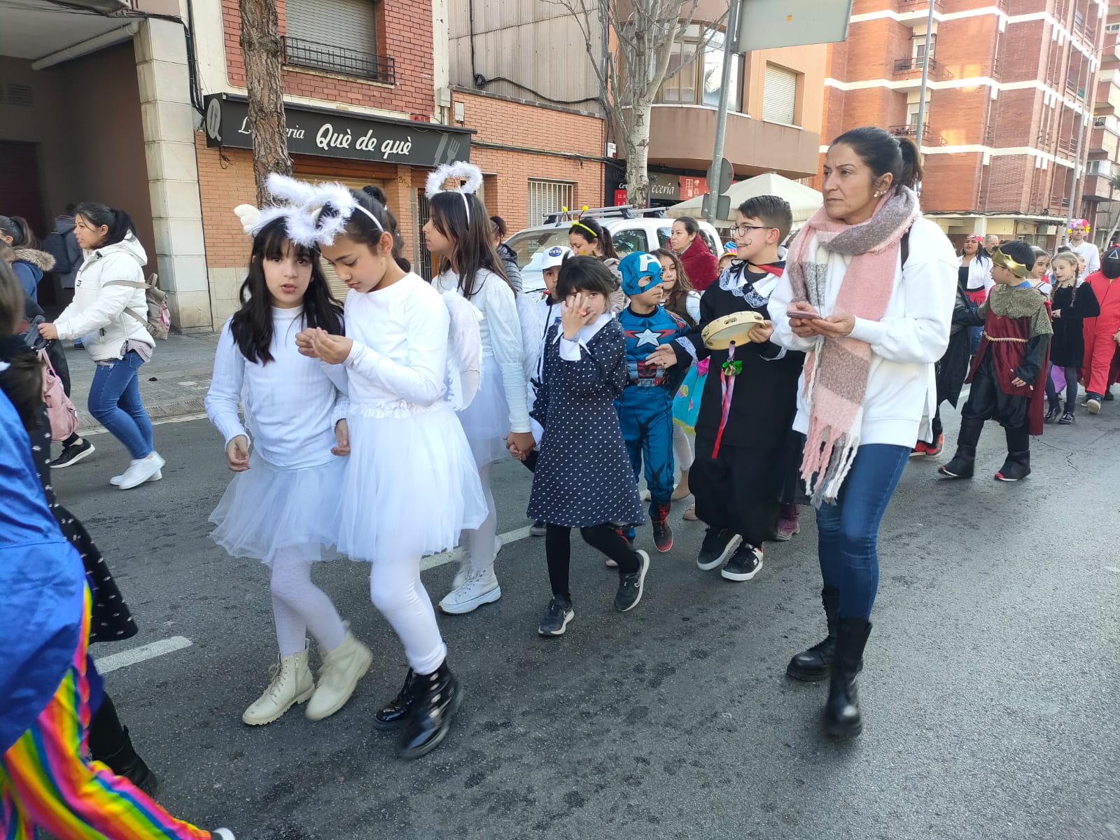 Rua de Carnestoltes de l'Escola Abat Marcet 2023