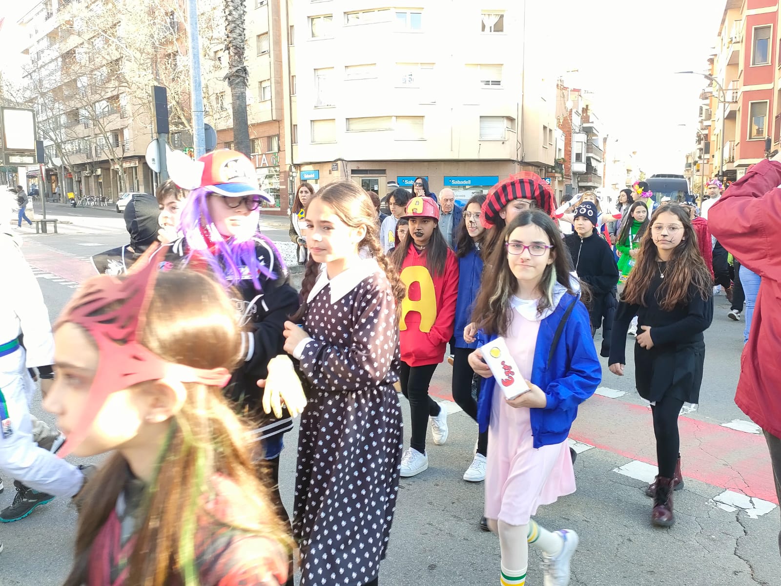 Rua de Carnestoltes de l'Escola Abat Marcet 2023