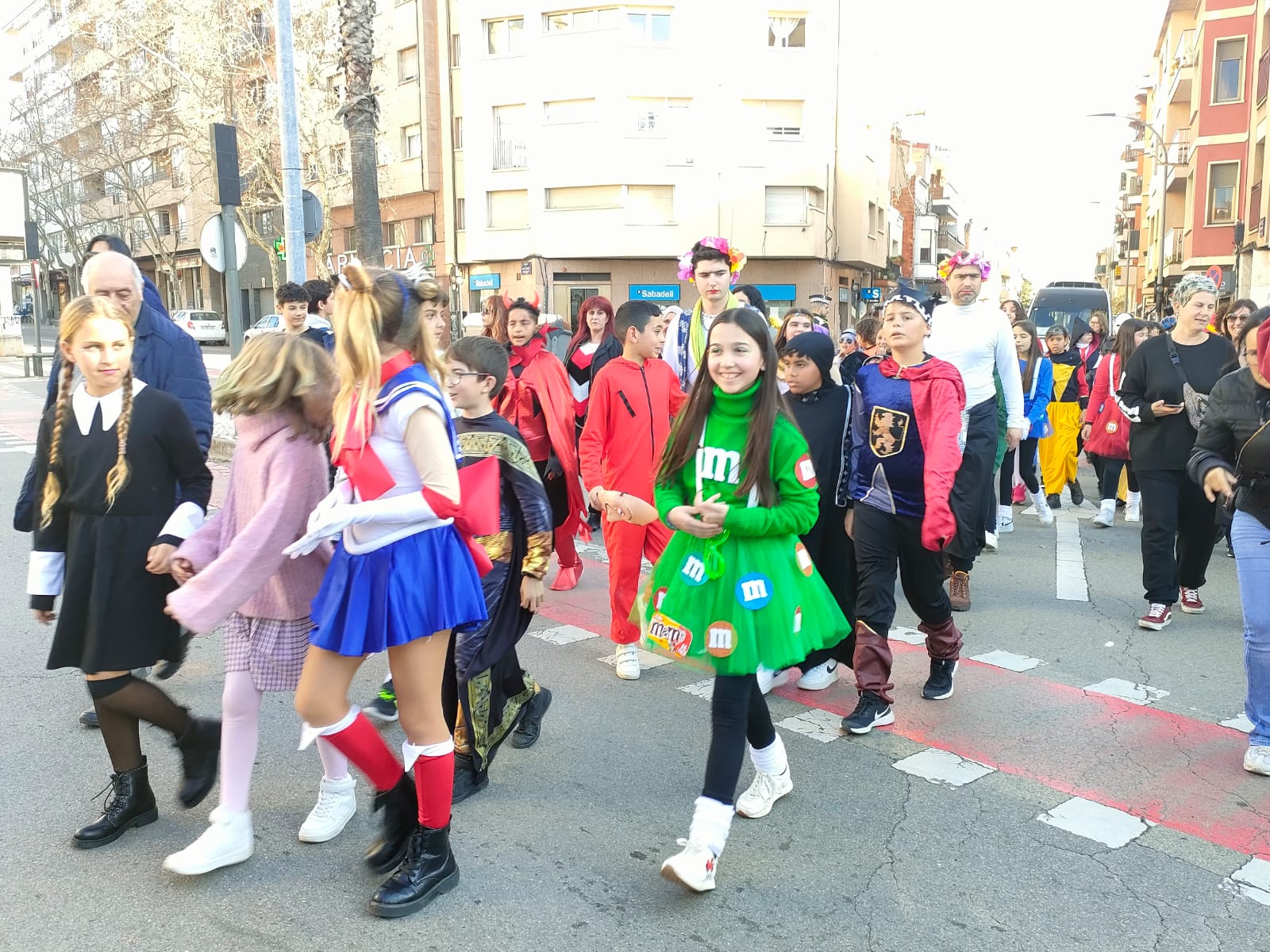 Rua de Carnestoltes de l'Escola Abat Marcet 2023