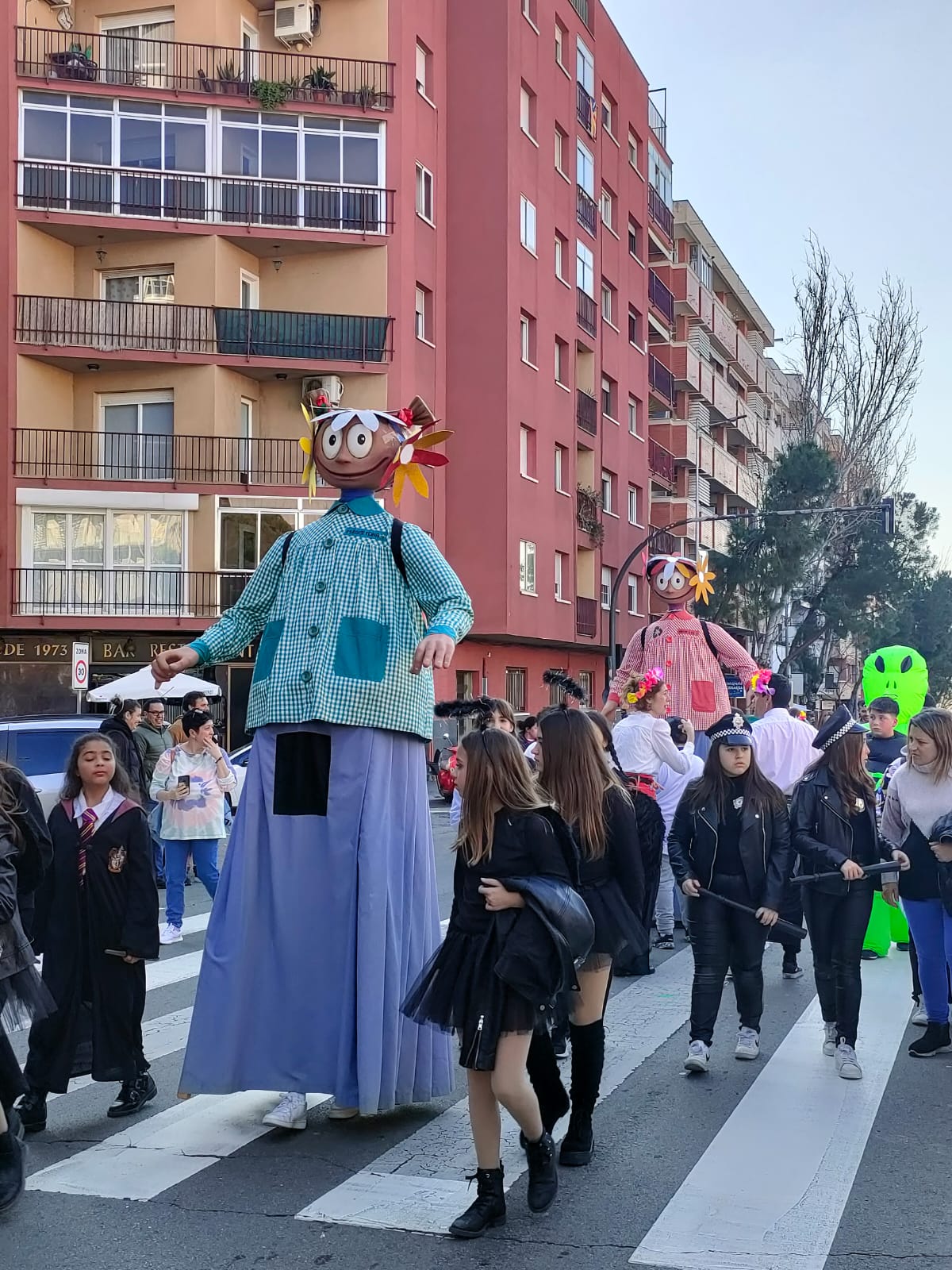 Rua de Carnestoltes de l'Escola Abat Marcet 2023