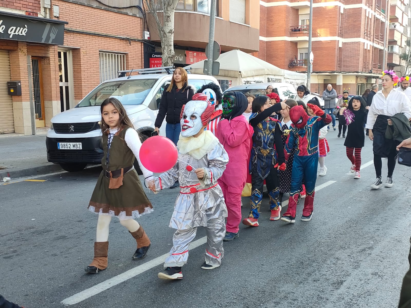 Rua de Carnestoltes de l'Escola Abat Marcet 2023