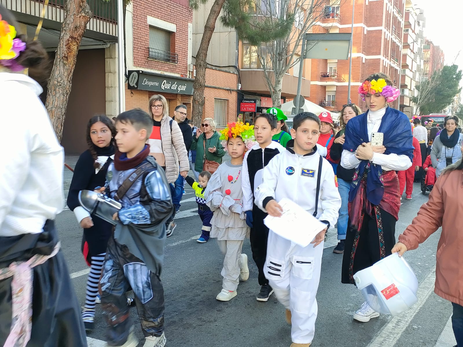 Rua de Carnestoltes de l'Escola Abat Marcet 2023