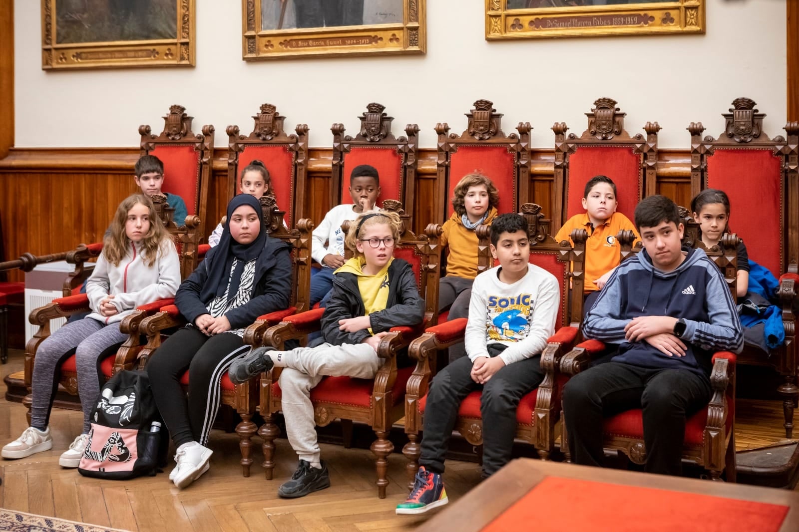 Una de les darreres trobades del CMIAT a la sala de plens de l'Ajuntament de Terrassa | Rafel Casanova