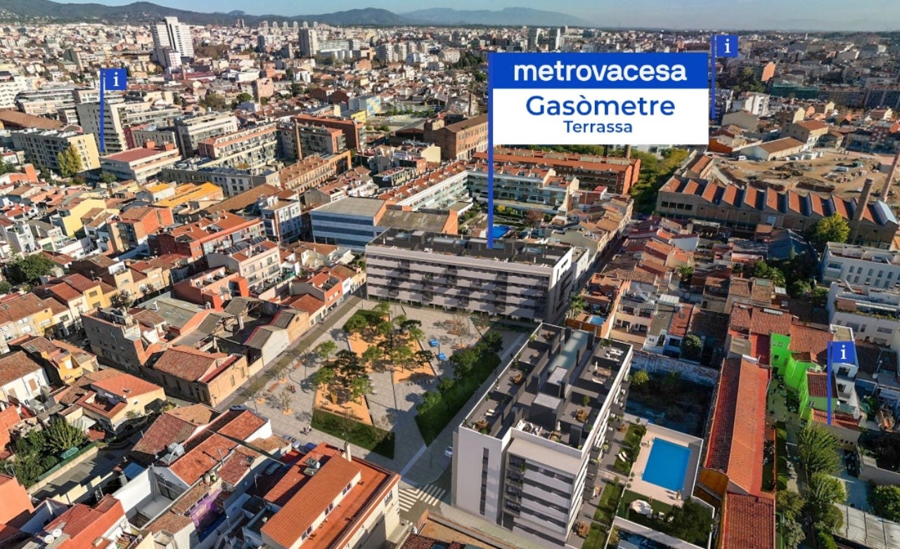 Situació en el mapa d'on es troba la promoció de Gasòmetre | Metrovacesa