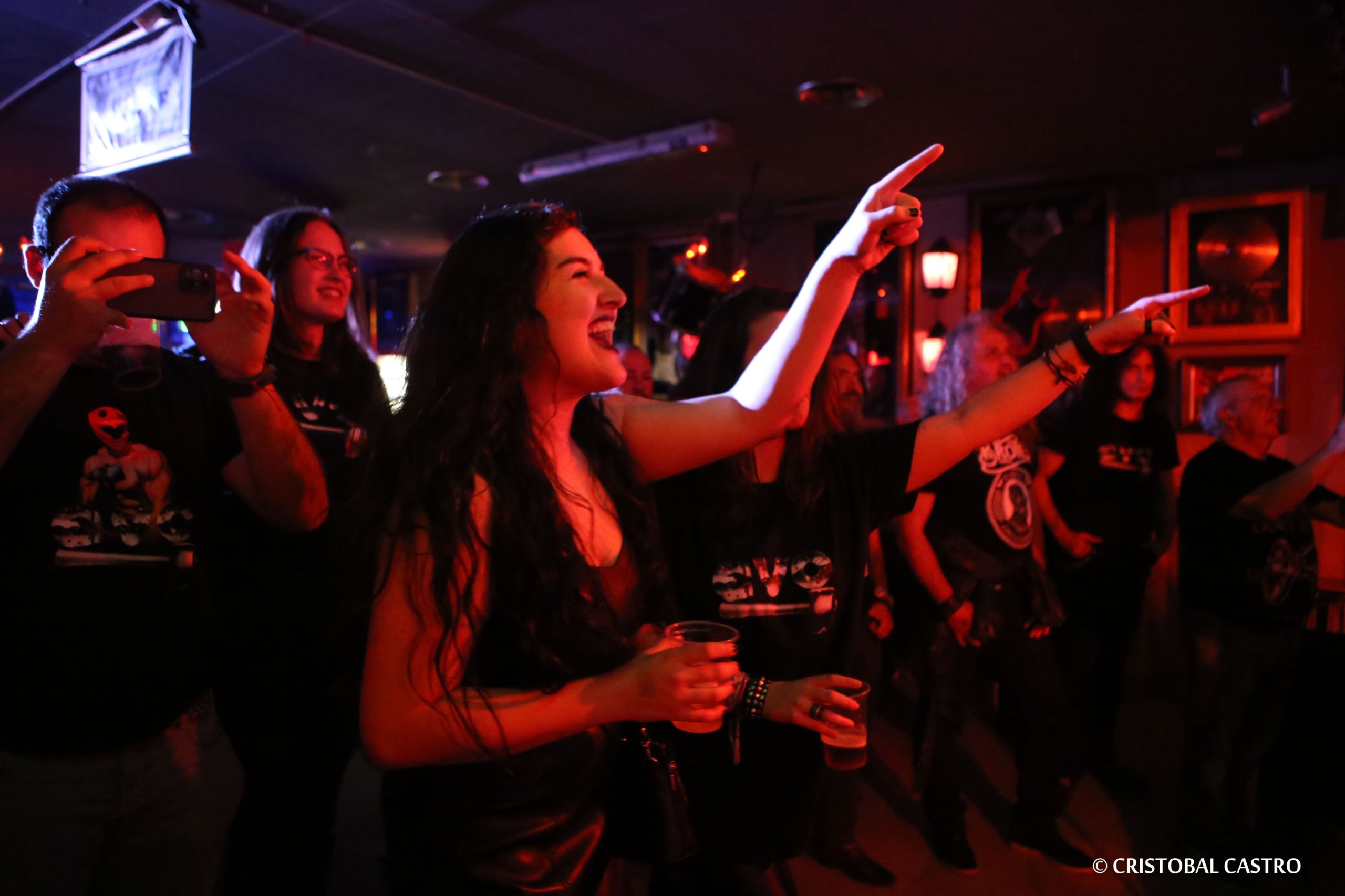 La banda de heavy metal EVO toca a la sala Infierno AB/CD de Terrassa