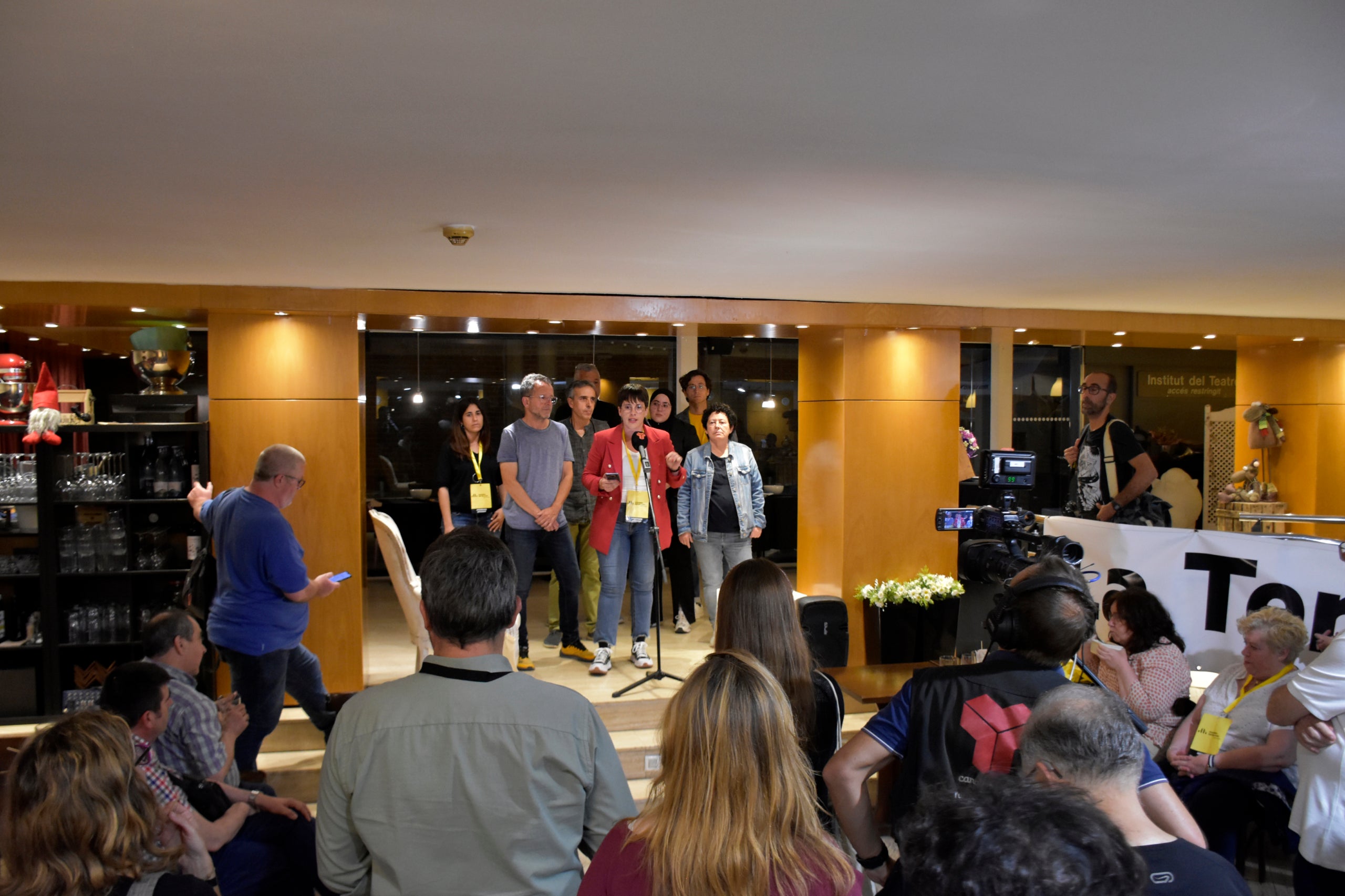 Nit electoral d'ERC per seguir els resultats de l'escrutini del 28M a Terrassa | Marcel Marsal