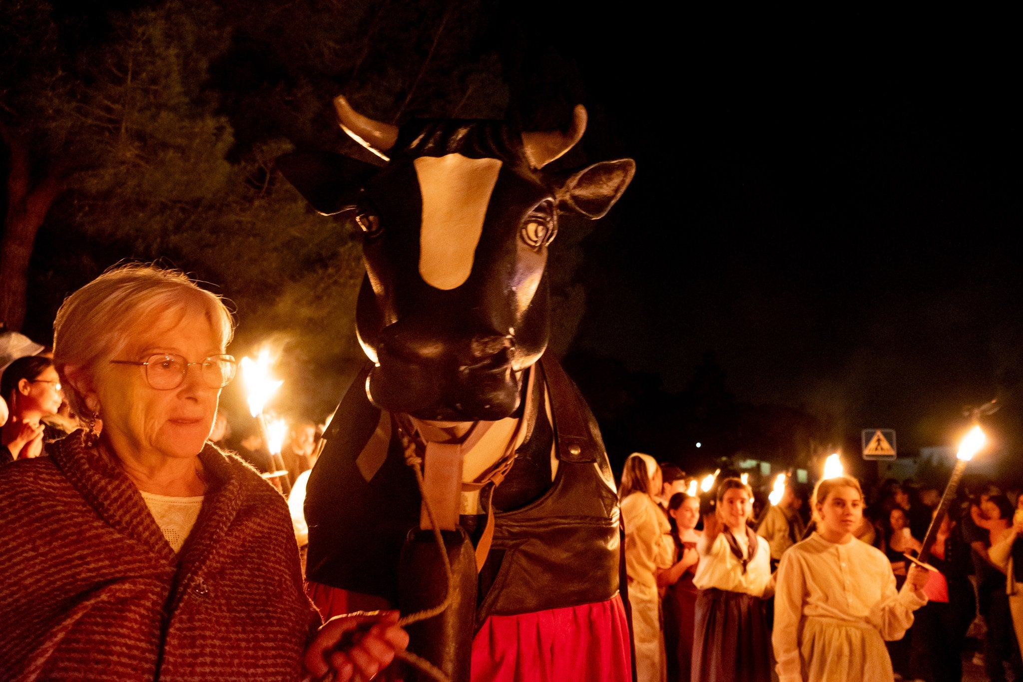 Vacarisses està aquest cap de setmana de festa, ja que és la Festa Major Petit, amb la tradicional baixada de la Vaca | Marta Maseras