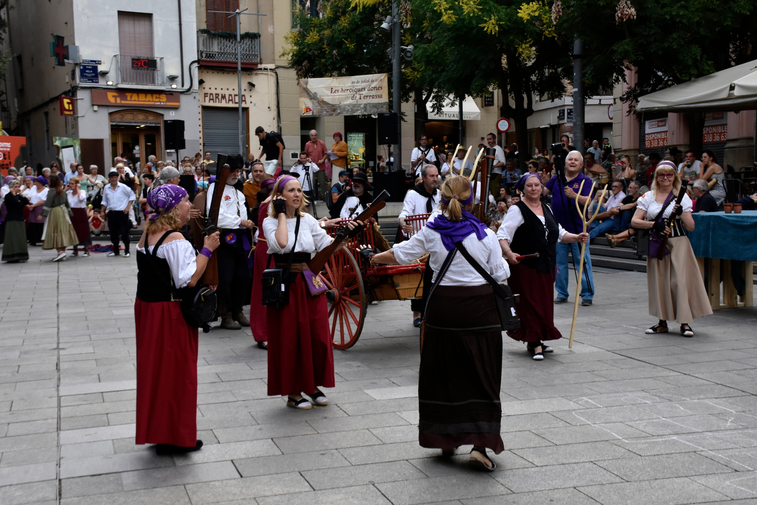 Recreació de Les Heroiques Dones de Terrassa 2023 | Marcel Marsal