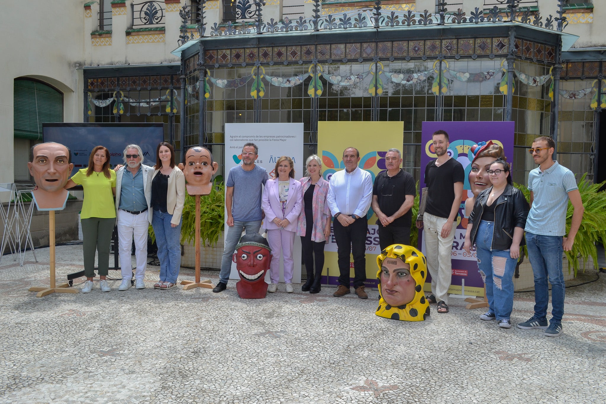Acte de presentació de la Festa Major 2023 a Terrassa | Júlia Martínez