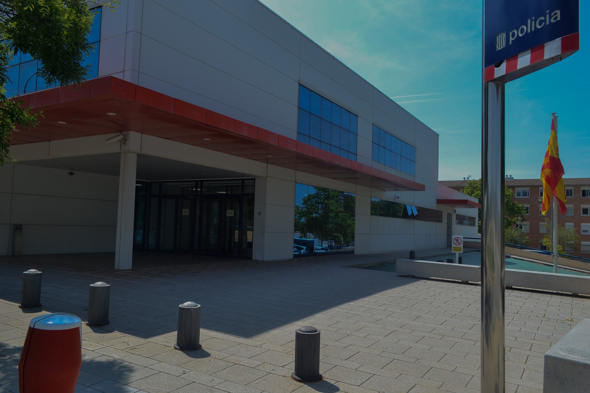 Comissaria dels Mossos d'Esquadra a Terrassa, ubicada a la carretera de Matadepera | Júlia Martínez