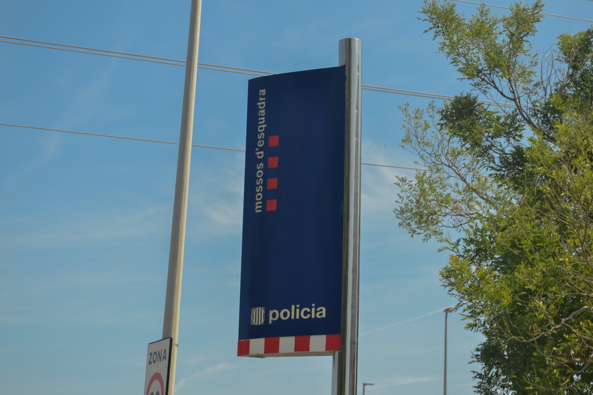 Comisaría de los Mossos d'Esquadra en Terrassa, ubicada en la carretera de Matadepera | Júlia Martínez