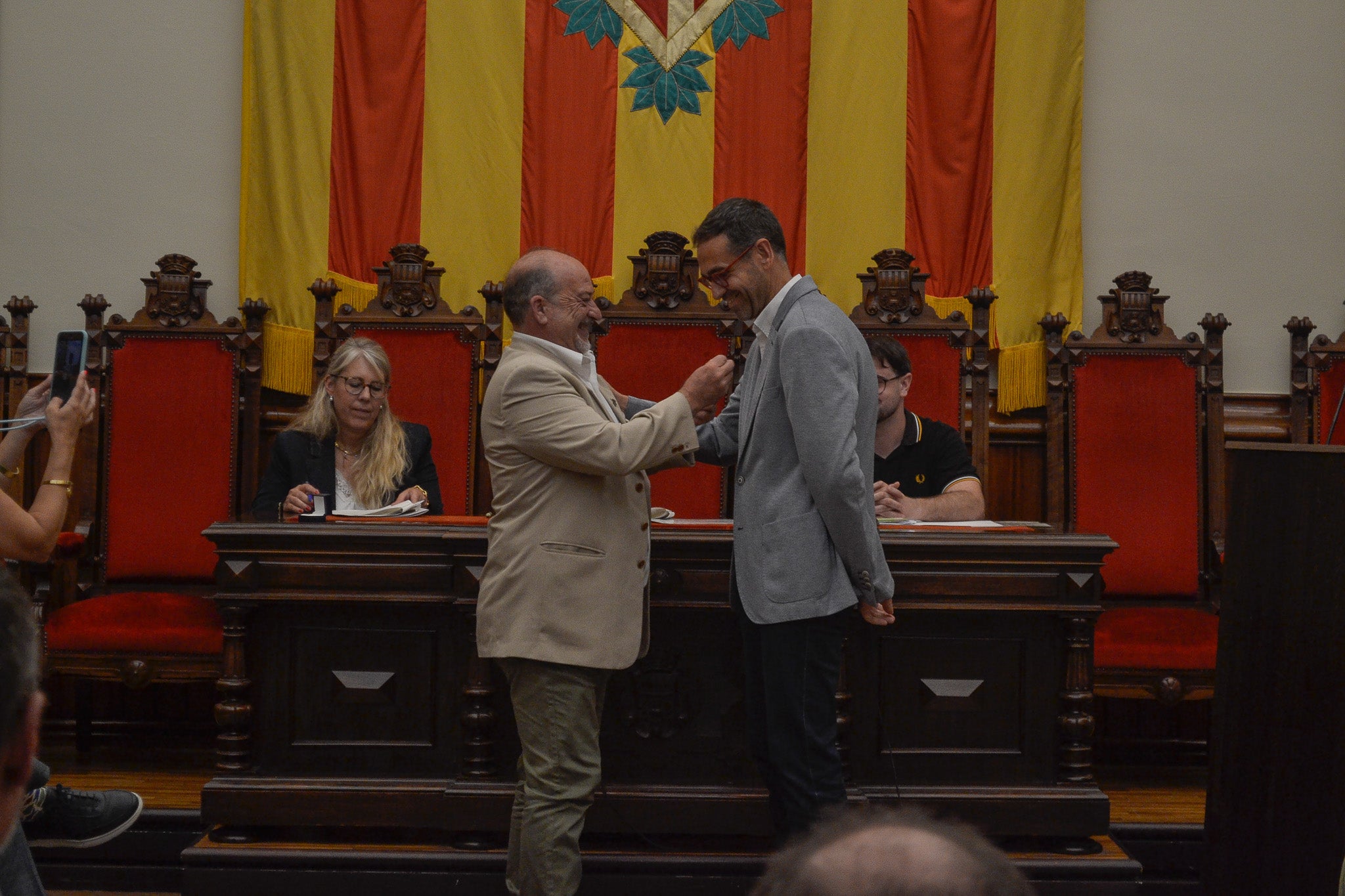 Ignasi Giménez repeteix com a president del Consell Comarcal