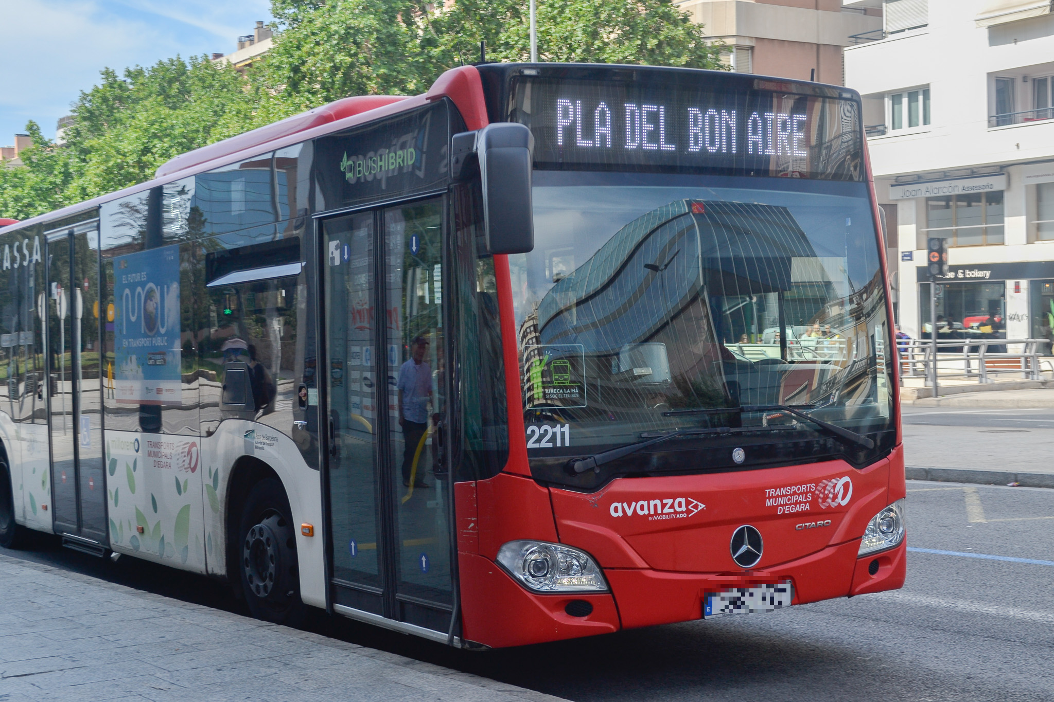 Autobús de TMESA en Terrassa | Júlia Martínez