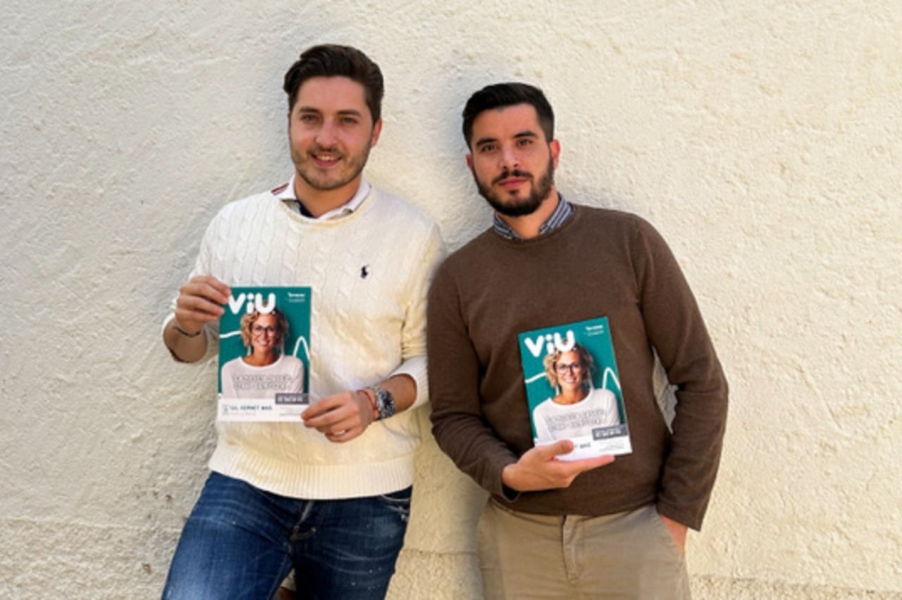 Pau Hernández i Mikel Chumilla són els responsables de la nova revista VIU Edicions | Cedida