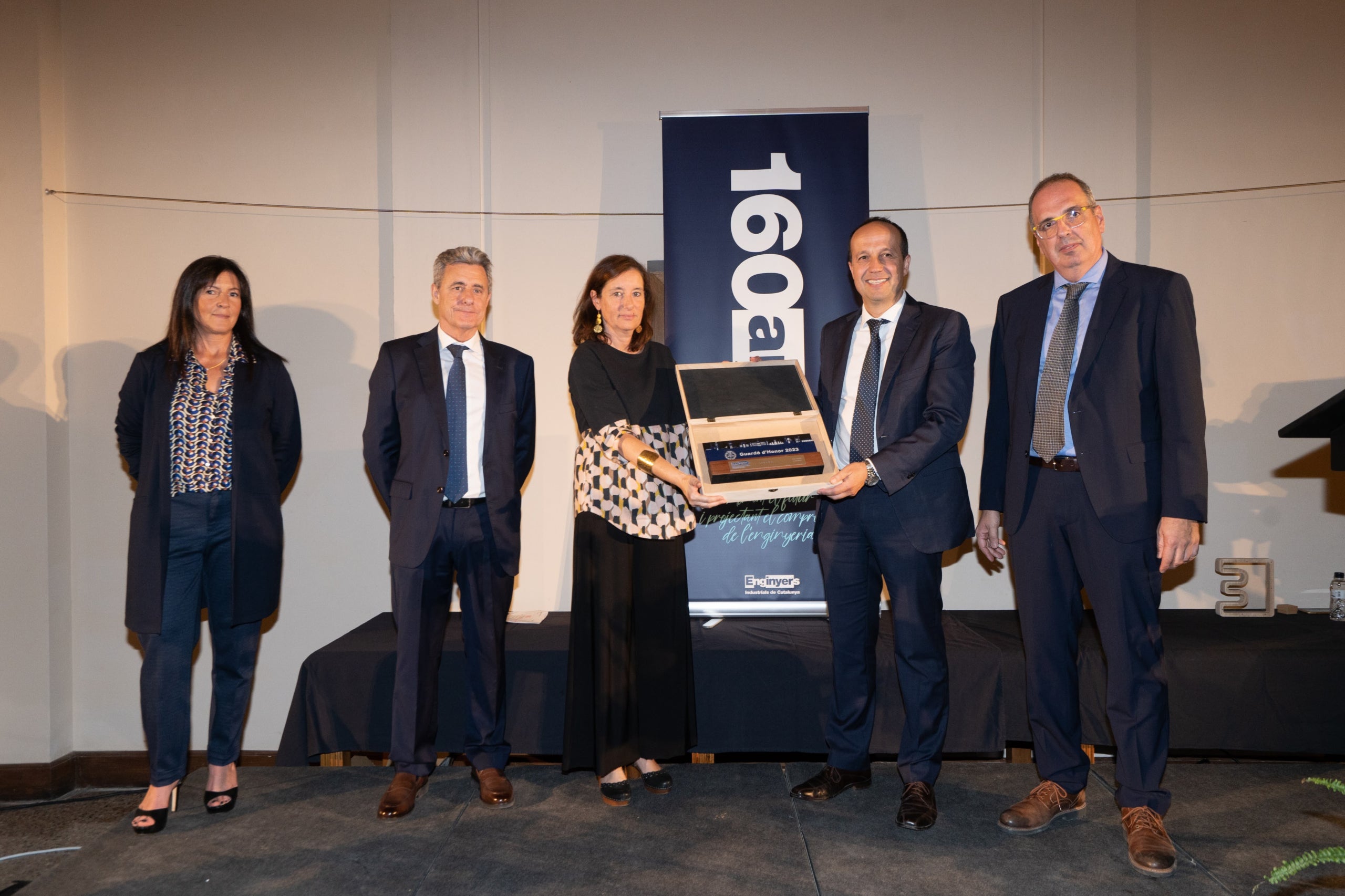 Lliurament del Guardó d'Honor a Copcisa de la delegació Vallès d'Enginyers Industrials | Cedida