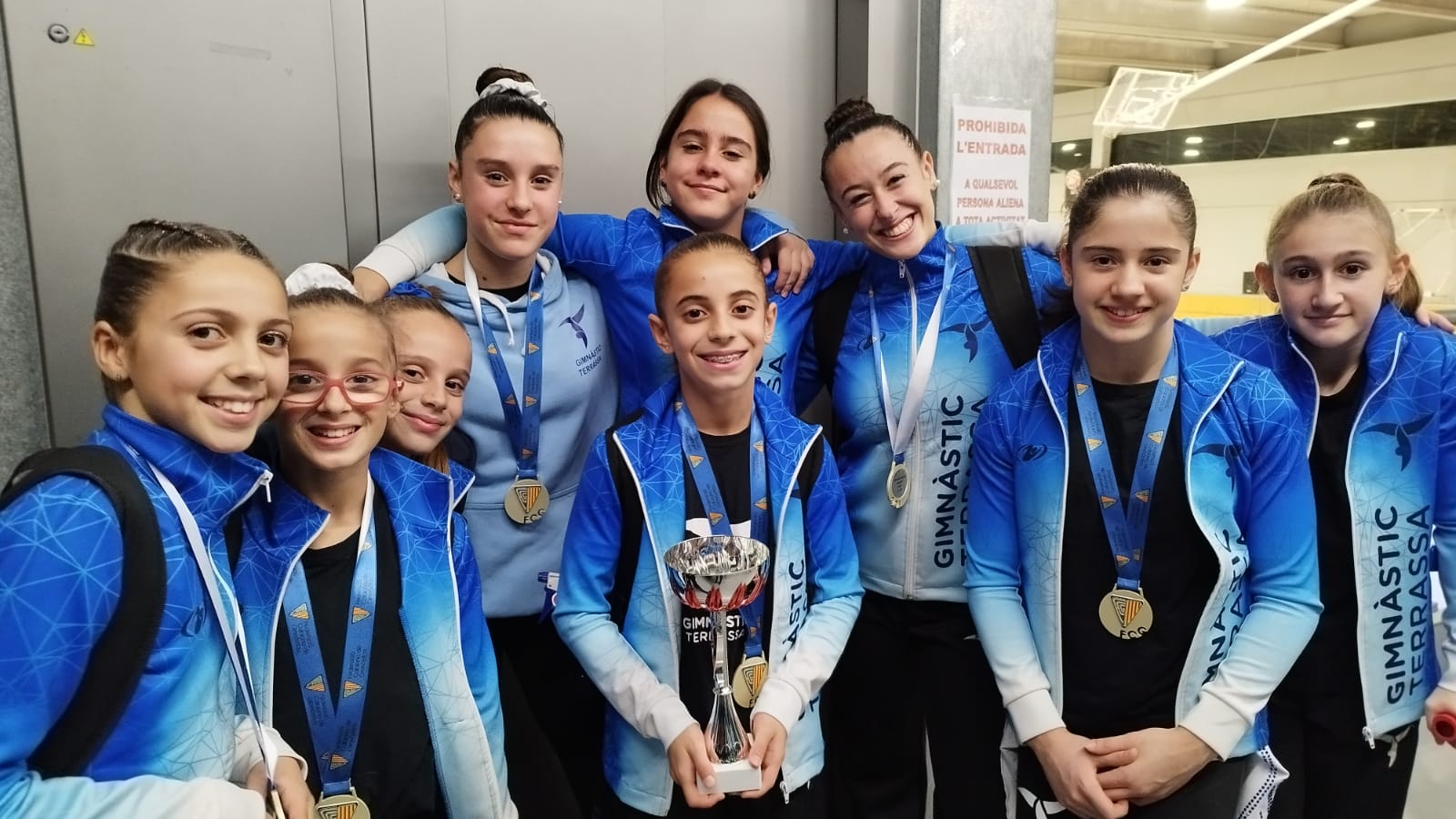 L'equip del Club Gimnàstic Terrassa | Cedida