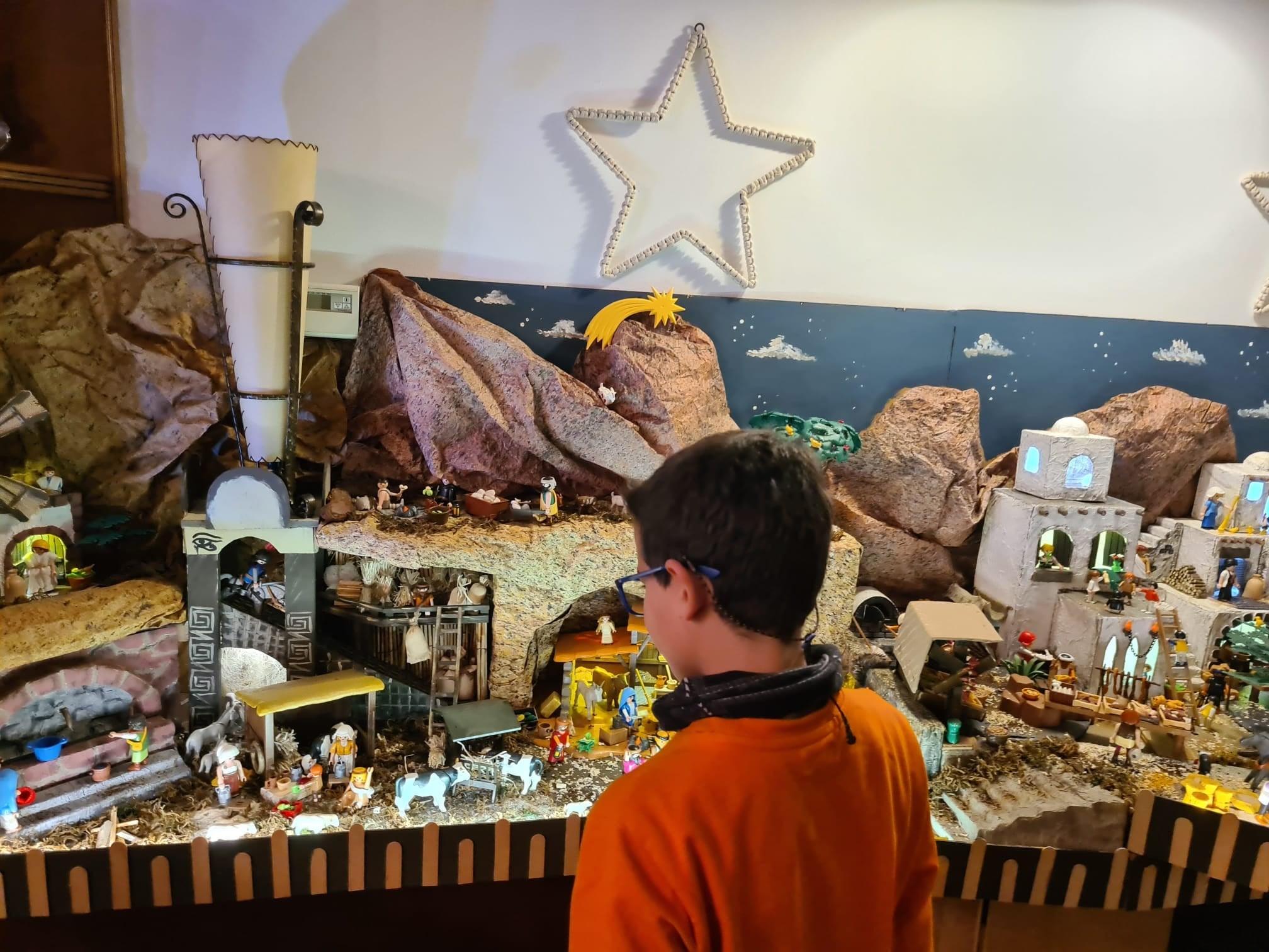 El pessebre a casa de la família Heredia compta amb més de 2.000 peces | Cedida