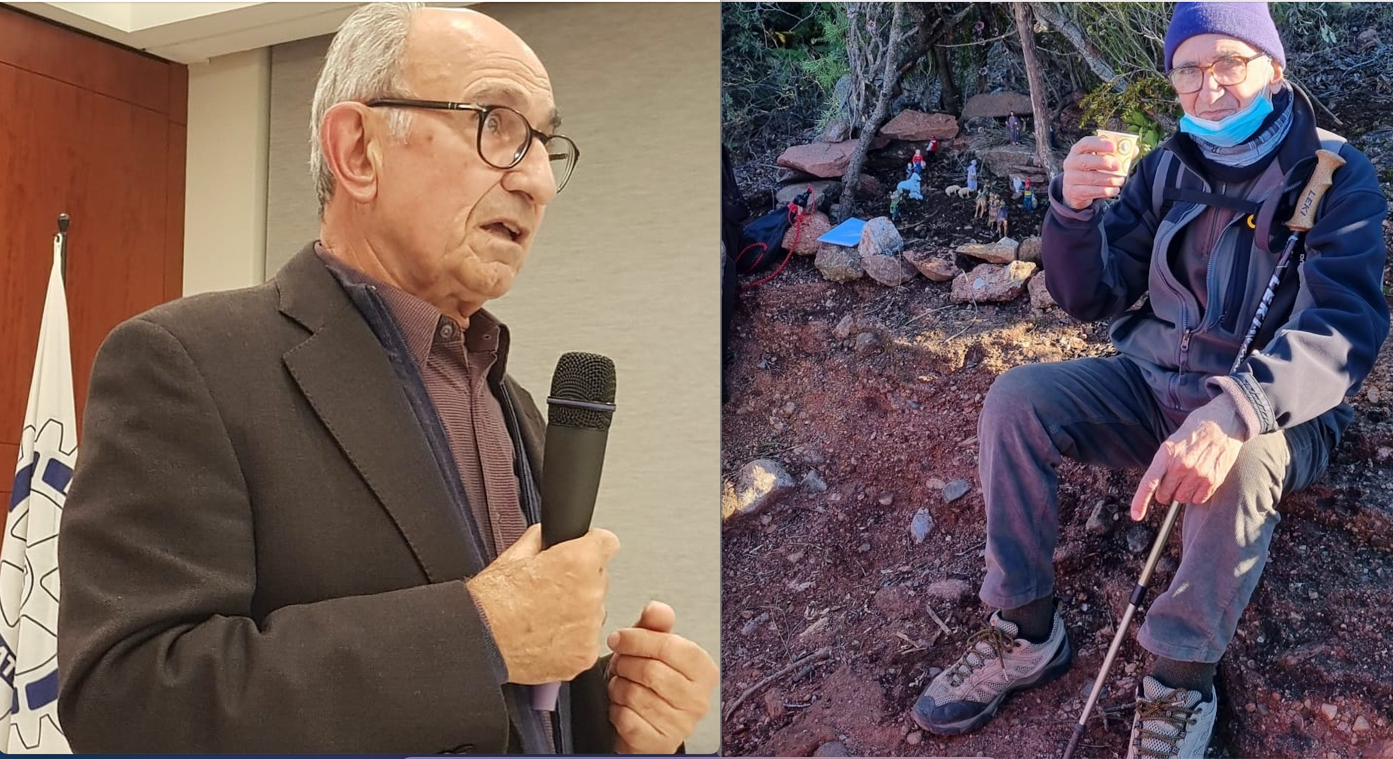 Oriol Badia en una conferència al Rotary de Terrassa i al Parc Natural/Santi Rius