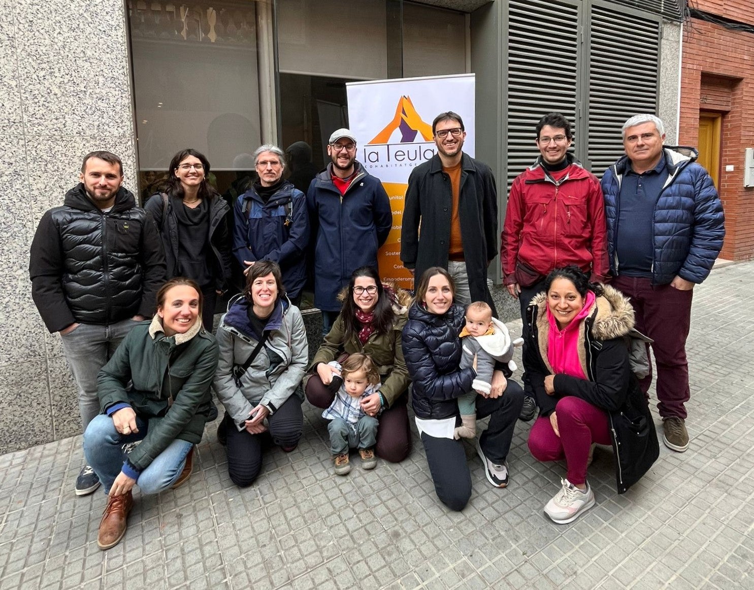Els socis de La Teulada Cooperativa que participen en el projecte d'habitatge cooperatiu | La Teulada