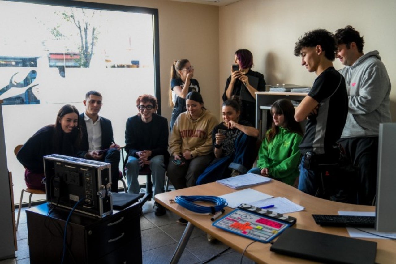 Rodatge del curtmetratge de fi de curs dels alumnes de l'ESCAC | Cedida