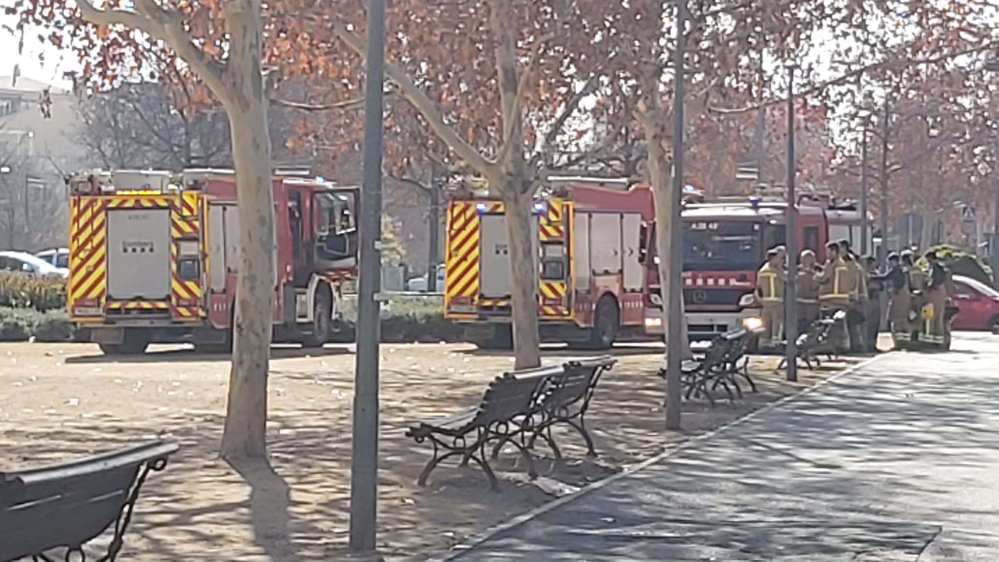Incendi a l'Agència Tributària de Catalunya a Terrassa | Mª Carme Fontanellas