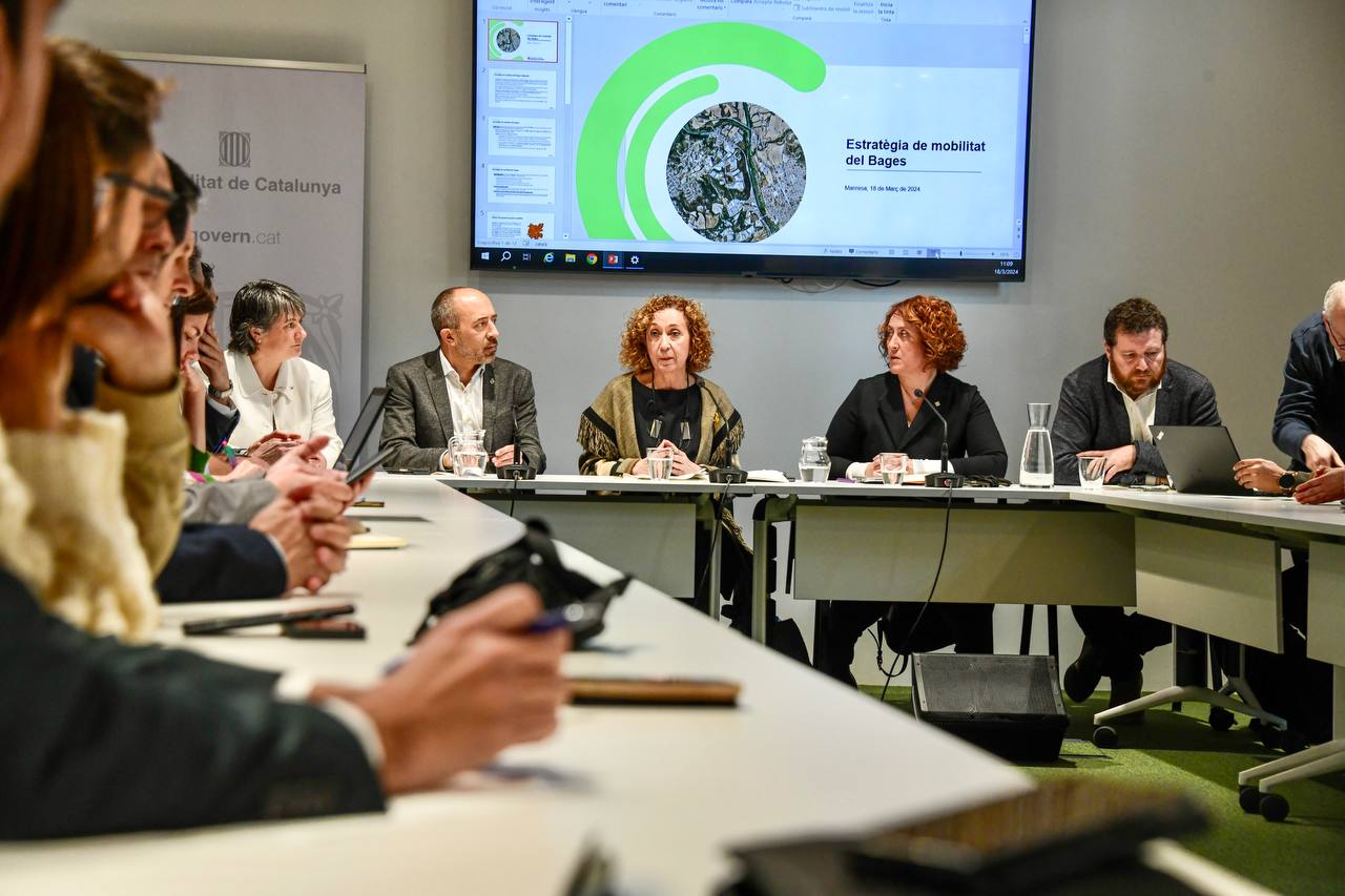 La consellera de Territori, Ester Capella, ha anunciat canvis en el peatge de la C-16 | Gencat