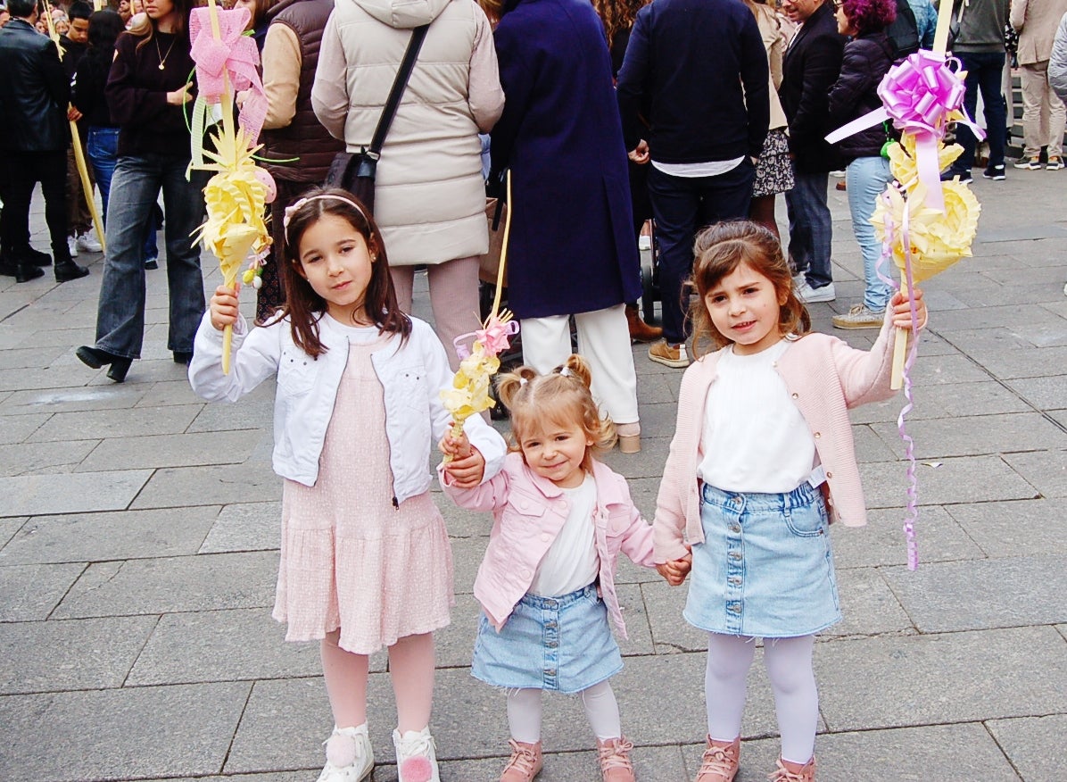 Diumenge de Rams a la plaça Vella de Terrassa. L’Església commemora l’entrada de Jesús a Jerusalem, segons es relata en els evangelis, essent aclamat pel poble que l’acompanya amb les típiques palmes i branques d’olivera.