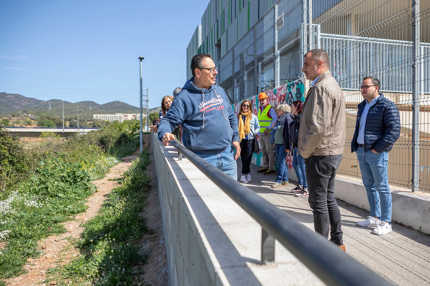 Estrena de la nova barana a l'escola Serra de l'Obac | Rafel Casanova BCF