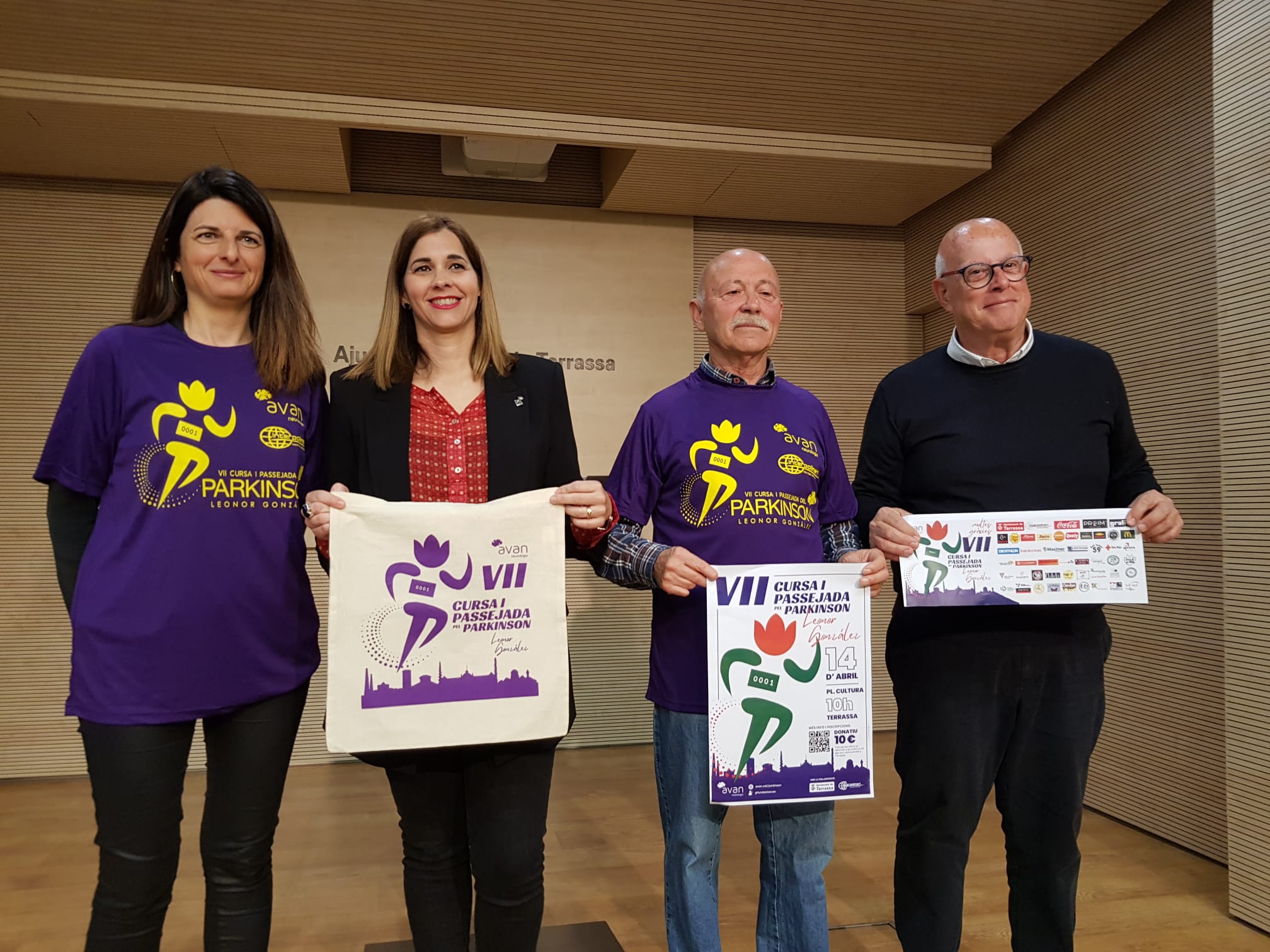 Acte de presentació de la 7a Passejada i Cursa del Parkinson | Lluïsa Tarrida