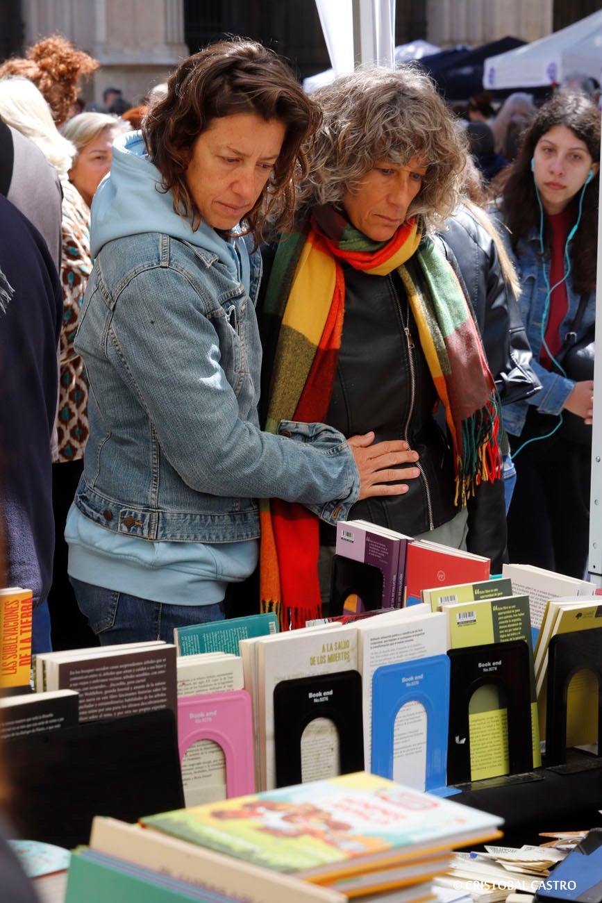 Terrassencs i terrassenques han tornat a sortir al carrer per gaudir de la diada de Sant Jordi 2024. Uns 260 punts de venda, situats sobretot al centre de la ciutat, ofereixen llibres i roses a la multitud que no es vol perdre el dia més bonic de l'any.