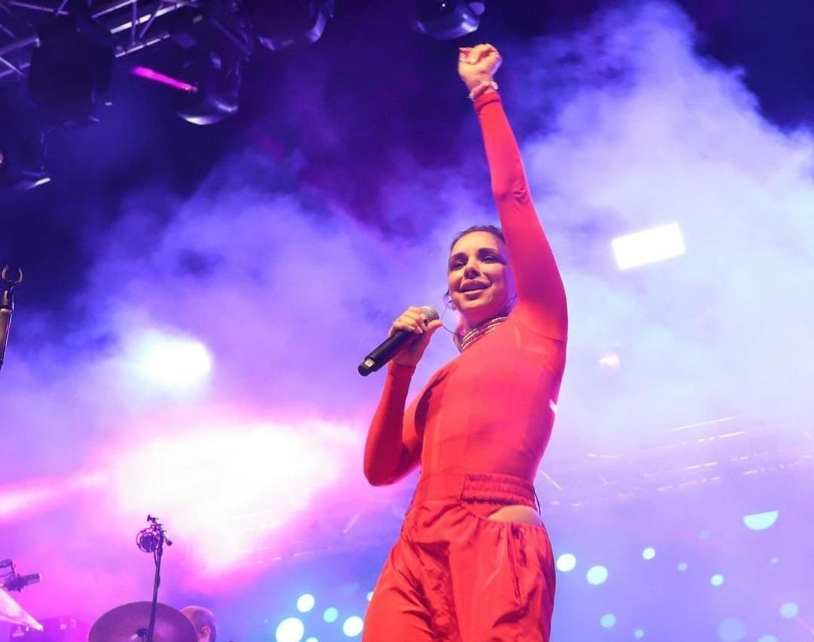 Chenoa en un concert a San José del Valle, Cadis | Instagram Chenoa